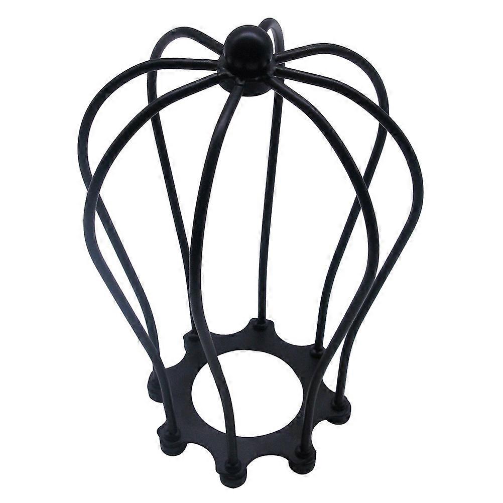 Rustic Lampshade for Decoration 4Pcs Iron Art Black Chandelier Lampshade