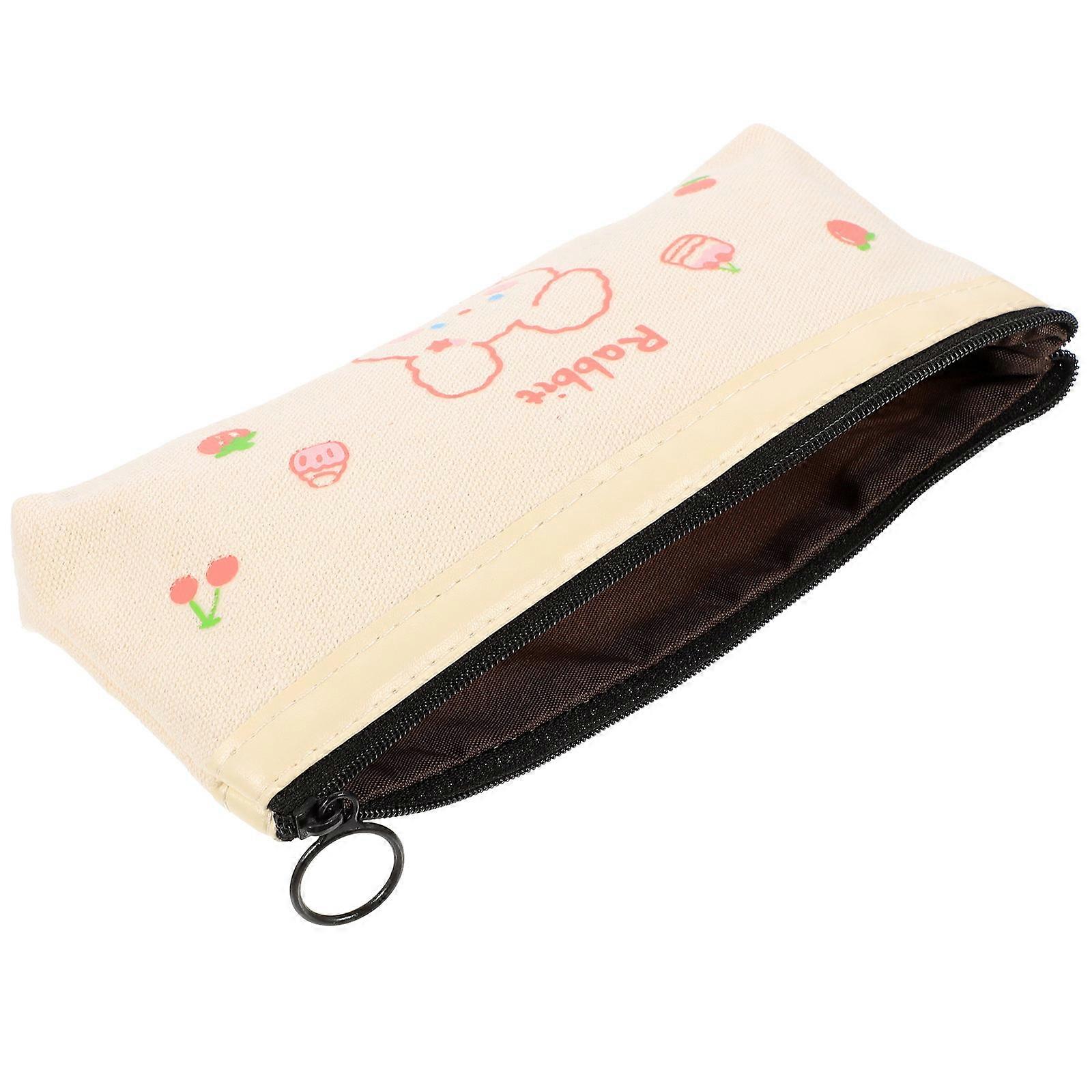 Portable Pencil Bag for Storage Use Multi-Function Pen Storage Bag 5Pcs