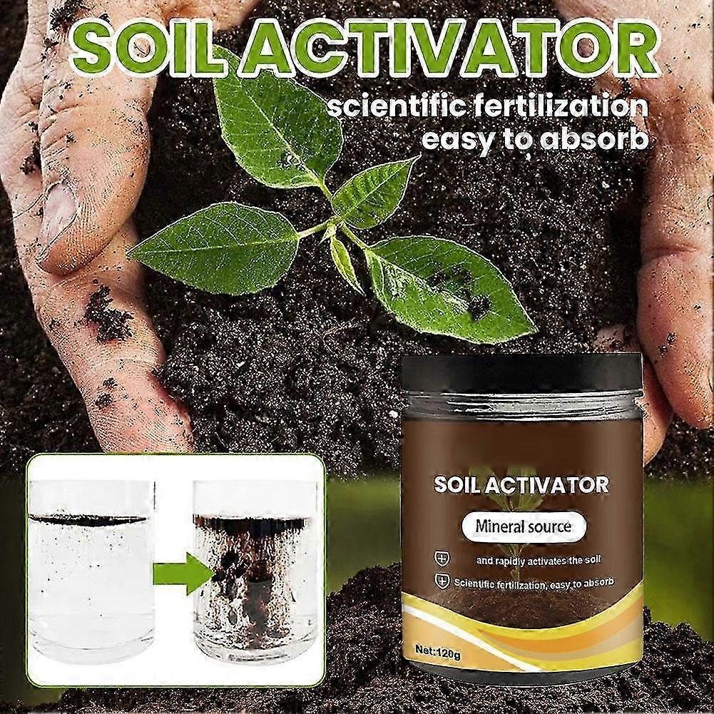 60g(A)$Soil activator, horticultural nutrient soil, mineral source, loose soil, prevent compaction, promote root and flower fertilizer 2025