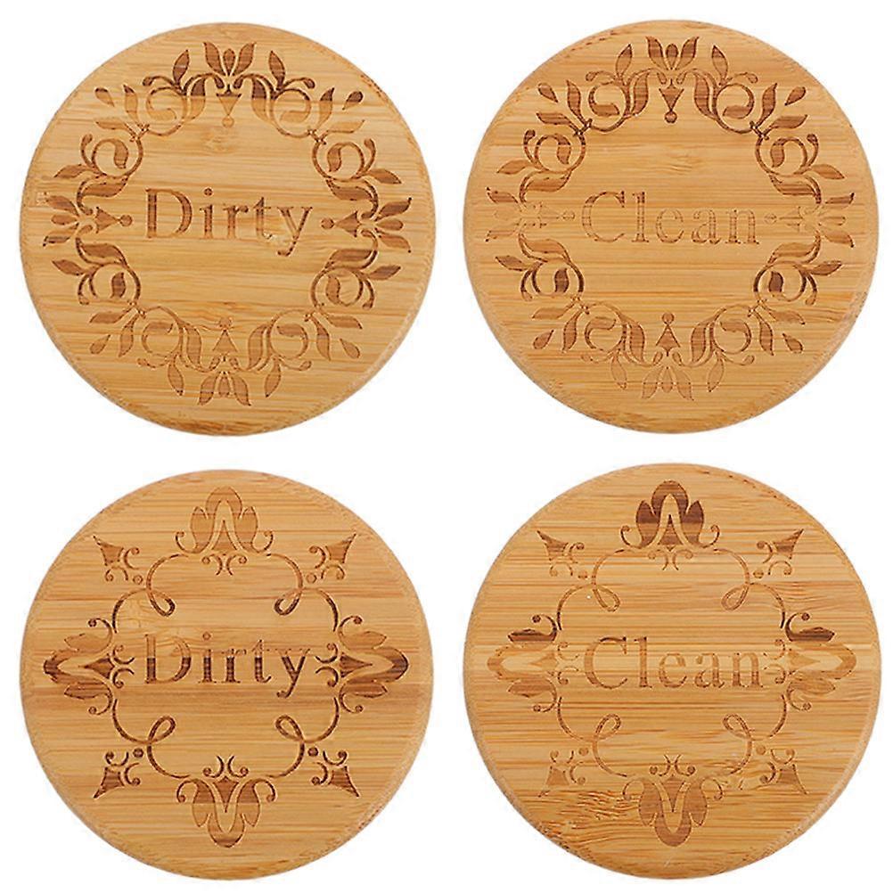 Clean Dirty Sign for Dishwasher Use with 12Pcs
