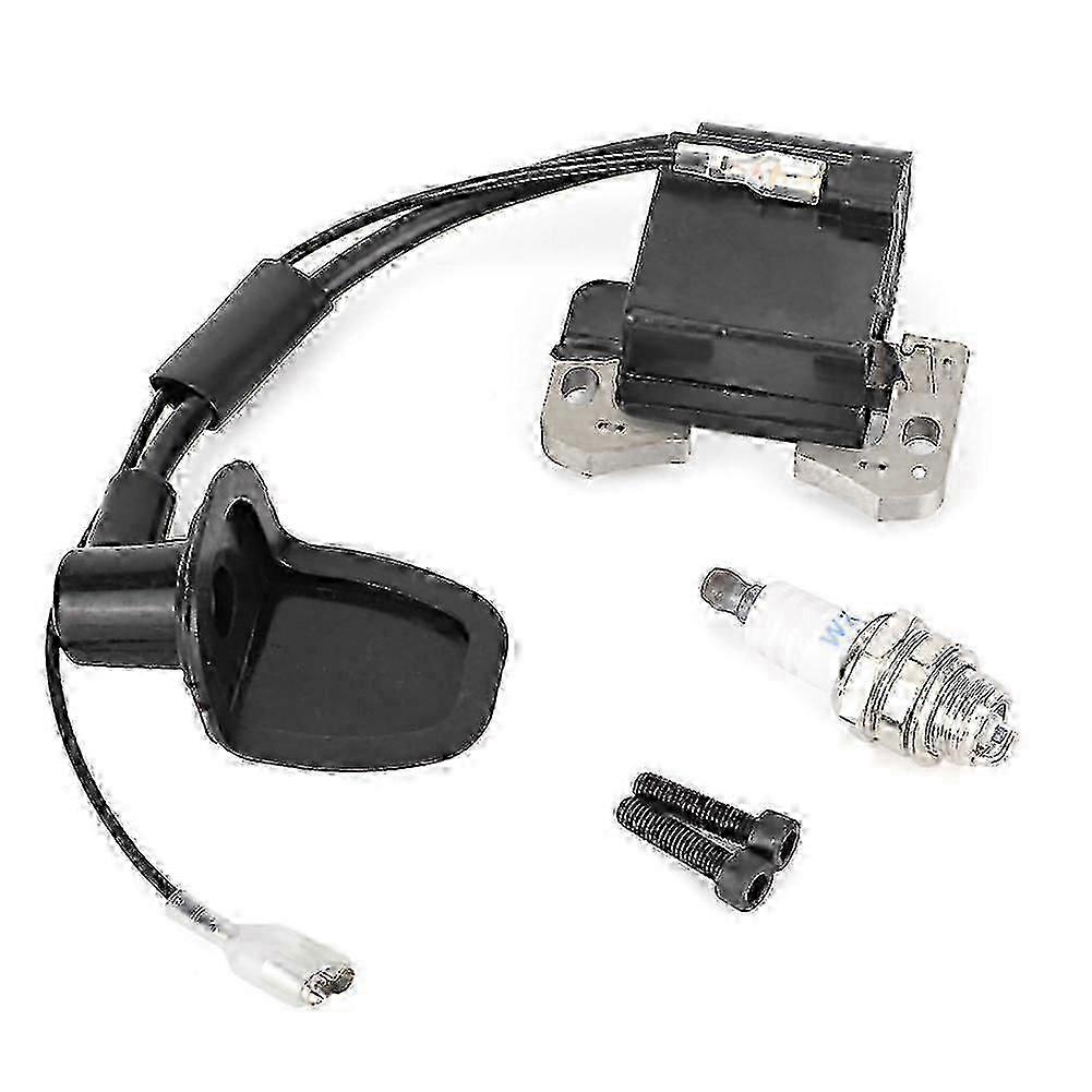 Complete Ignition Coil and Spark Plug Screw Set for 49CC/47CC ATV Motorcycles and Dirt Bikes