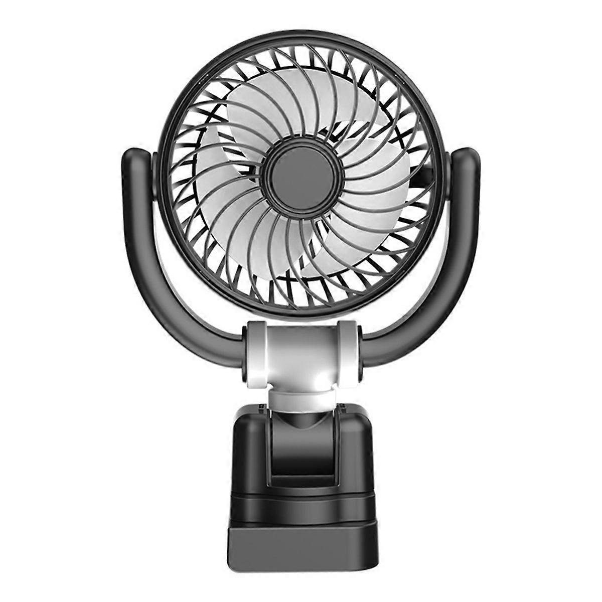 Electric Cooling Fan for Car Dashboard Low Noise Level Truck SUV Strong Wind 360° Rotatable for Car