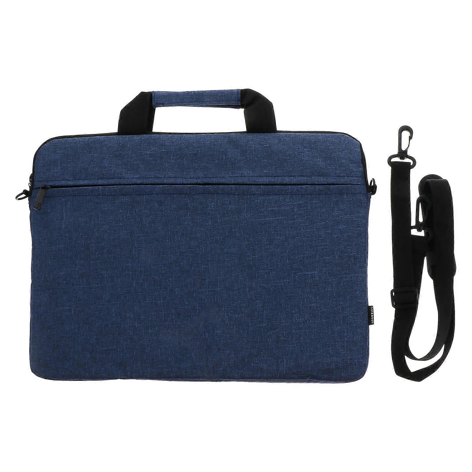 Laptop Carrying Bag Protective Sleeve Case for Storage Use 2Pcs Blue