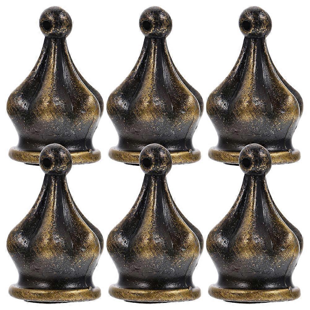 Lamp Finials Harp Lamp Finial Knob for Decoration 12Pcs Light Knob Decor