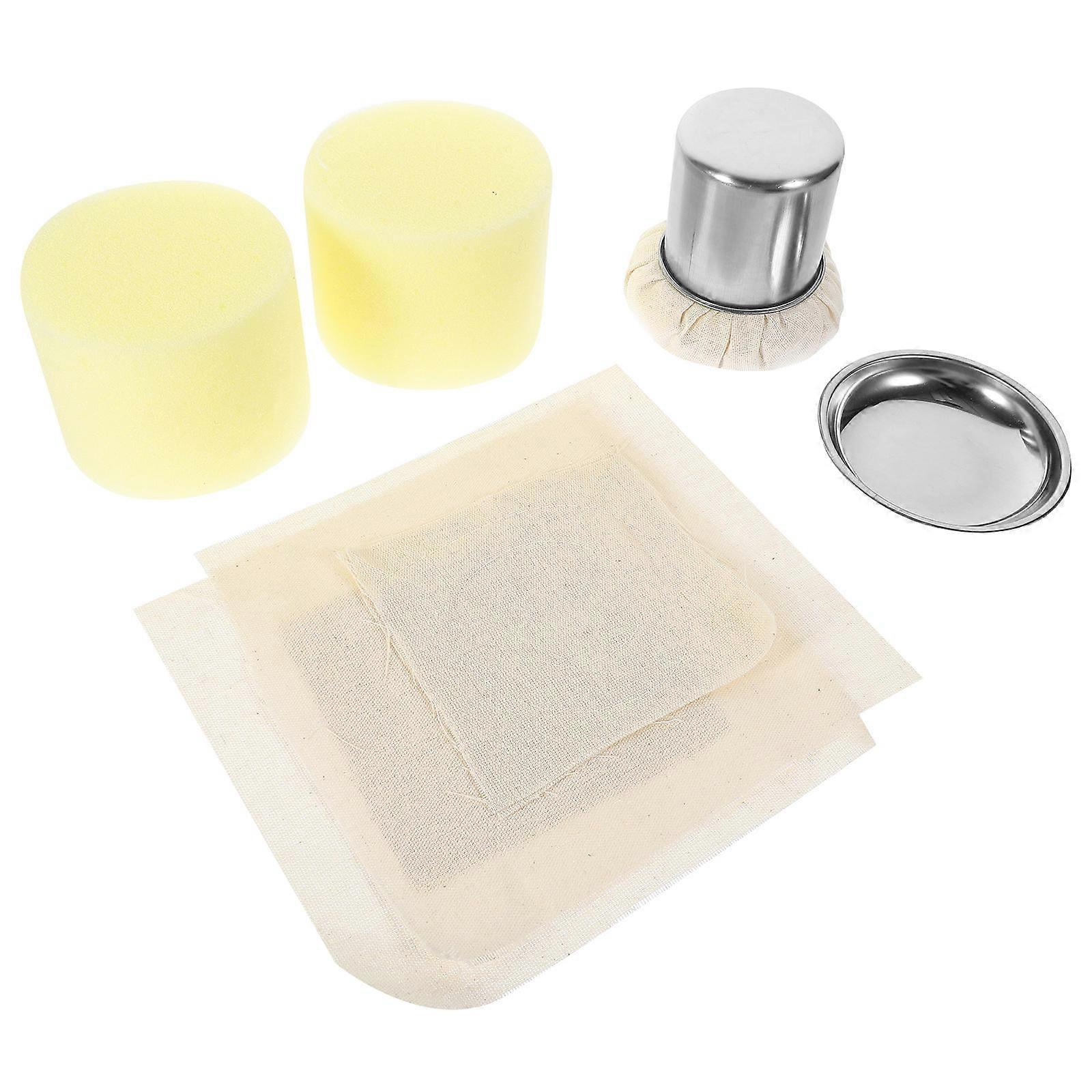 Practical Oil Mop Replace Fabric 1 Set For Household Oil Wiping Cooking Baking Oil Spreading Kitchen Accessory