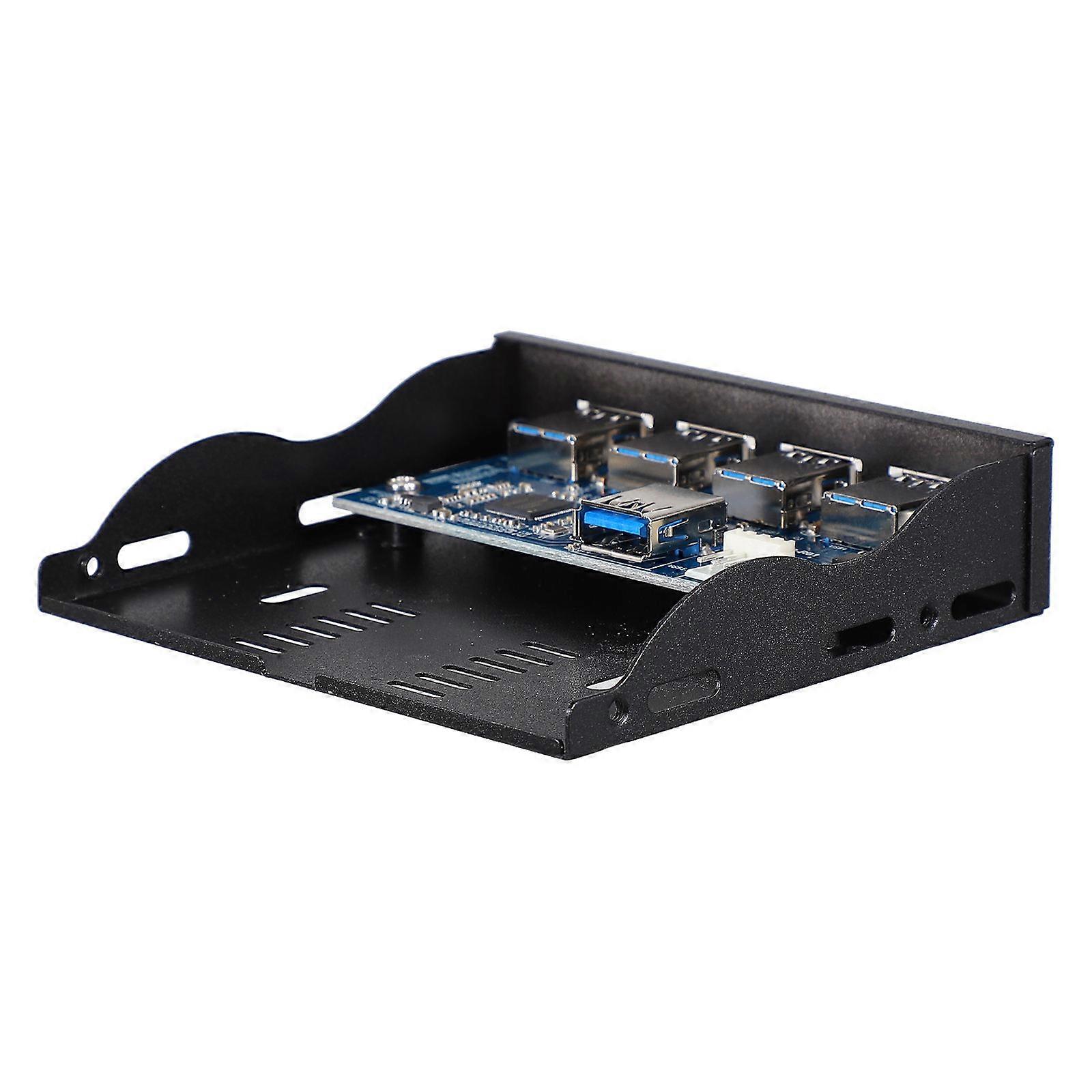 USB 3.0 Front Panel Floppy Disk Bay with 19 Pin Hub Bracket for Computer Use 2Pcs