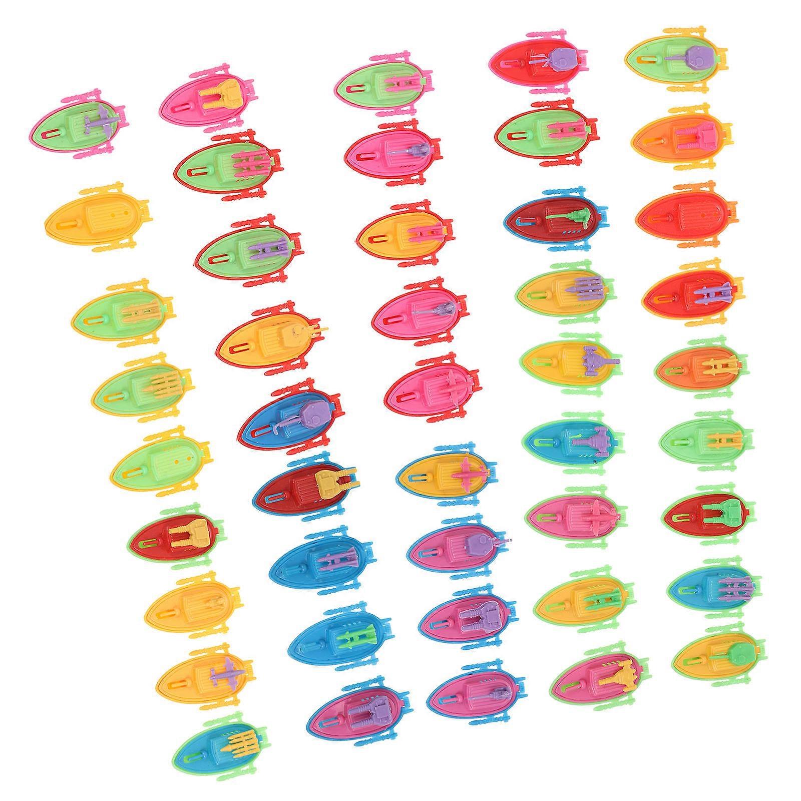 Educational Plastic Boat Plaything For Kids Fun And Development 150 Pcs Assorted Color Durable Design