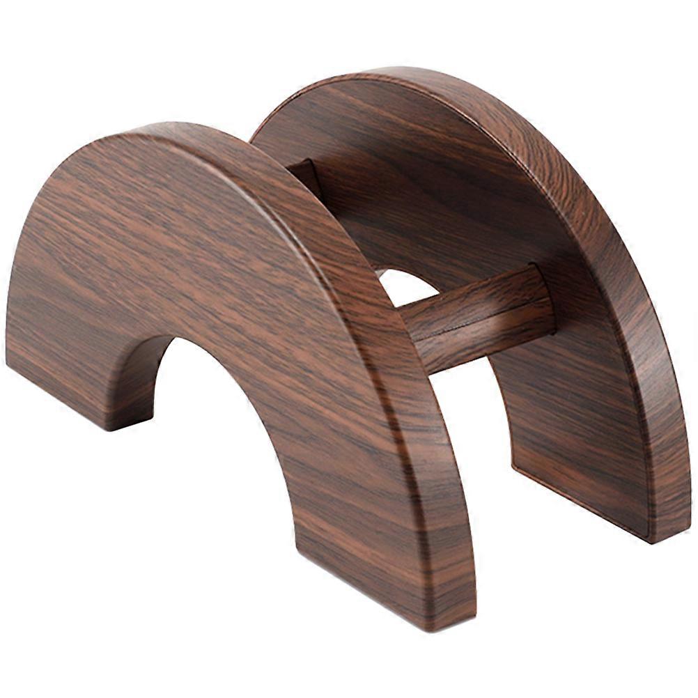 Coffee Filter Paper Holder ABS Container for 5Pcs Papers in Coffee Color
