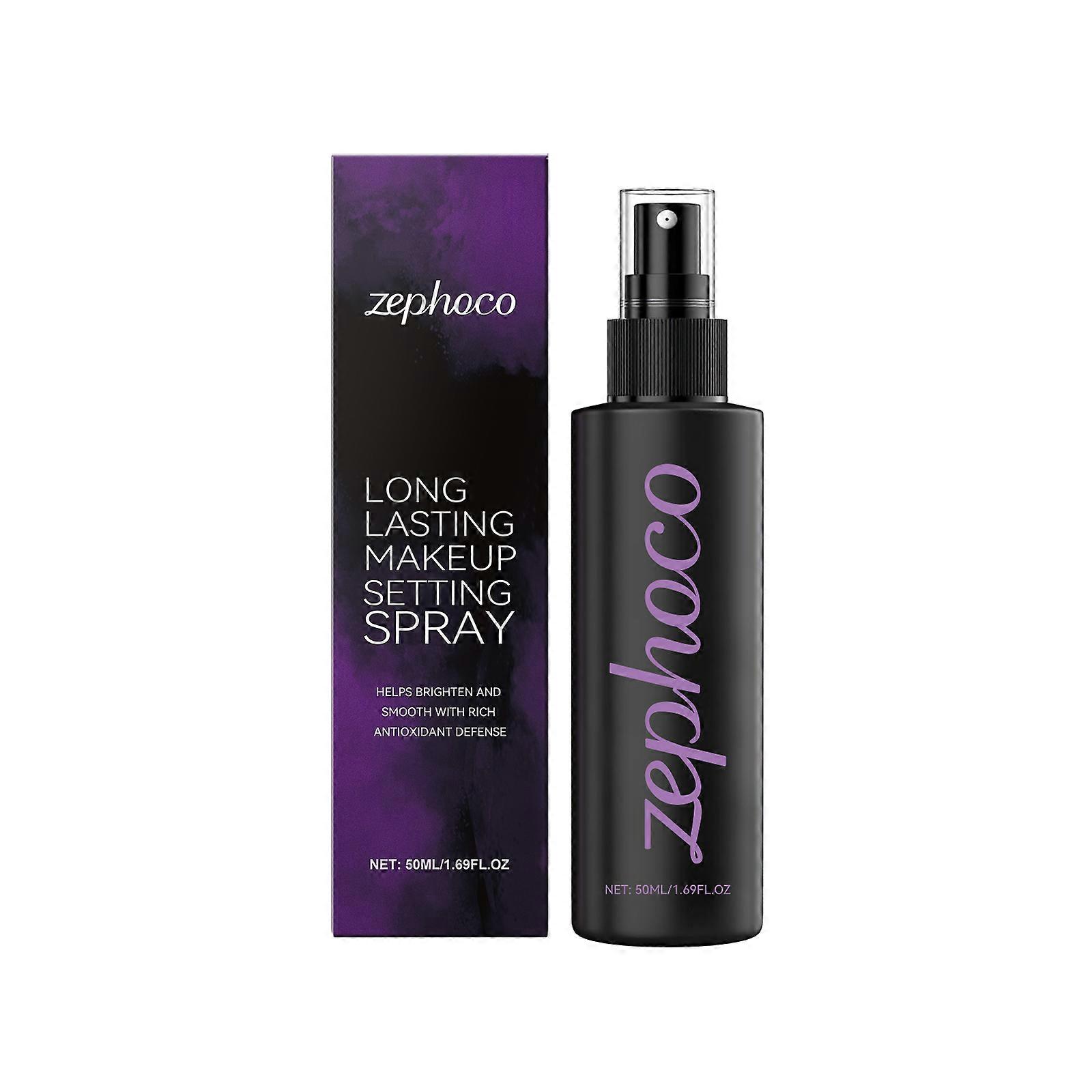 zephoco Waterproof Setting Spray Is A Natural, Light, Oil-Controlling, Matte Moisturizing, Refreshing, Soft And Long-Lasting Spray