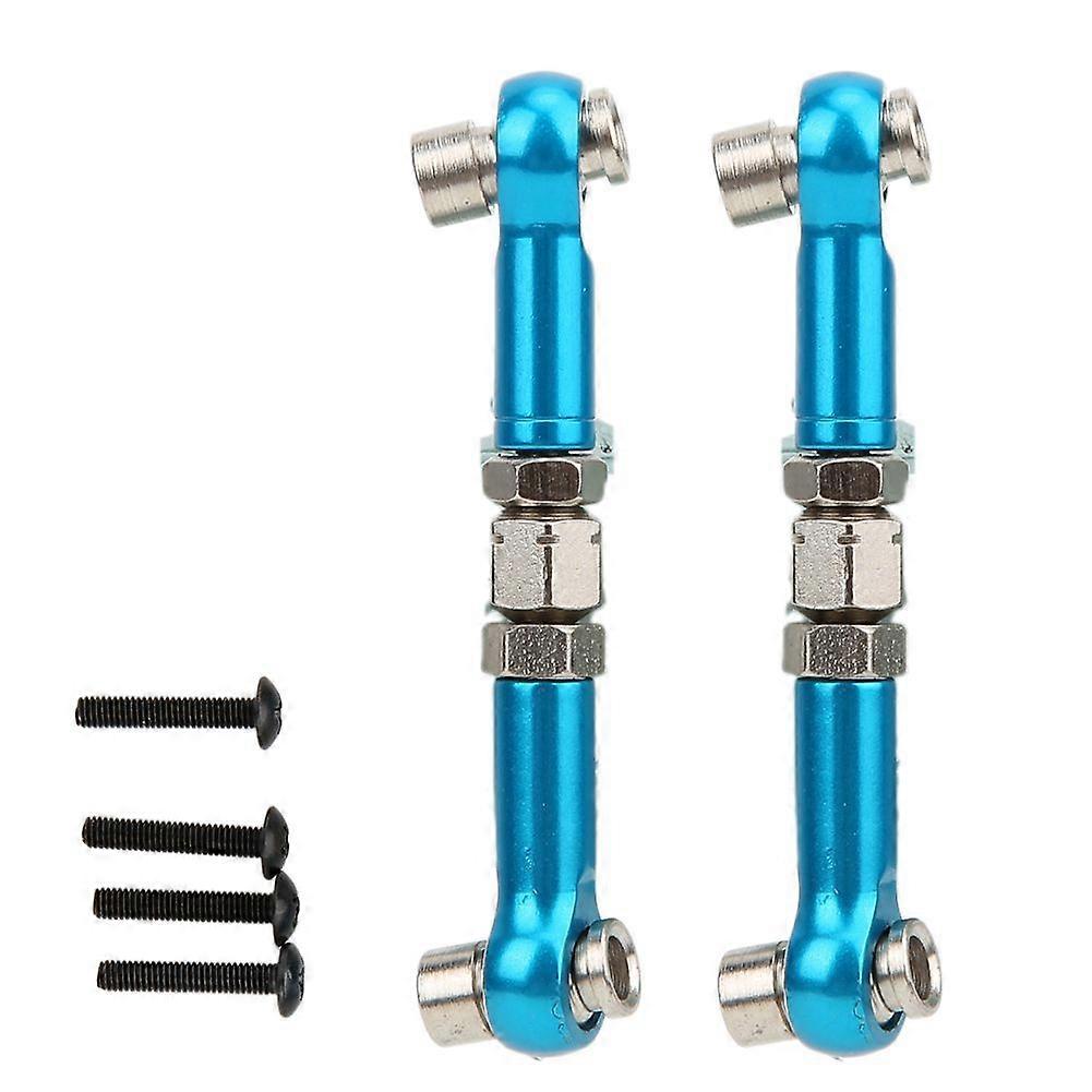 RC Steering Linkage Rod Front Rear Servo Linkage for HPI RS4 Sport 3 1/10 Upgrade AccessoriesBlue 113696B
