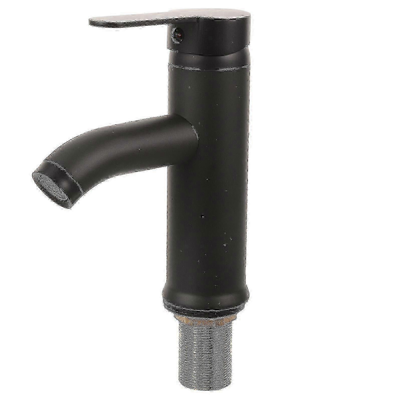 Kitchen sink faucet for small space with single handle
