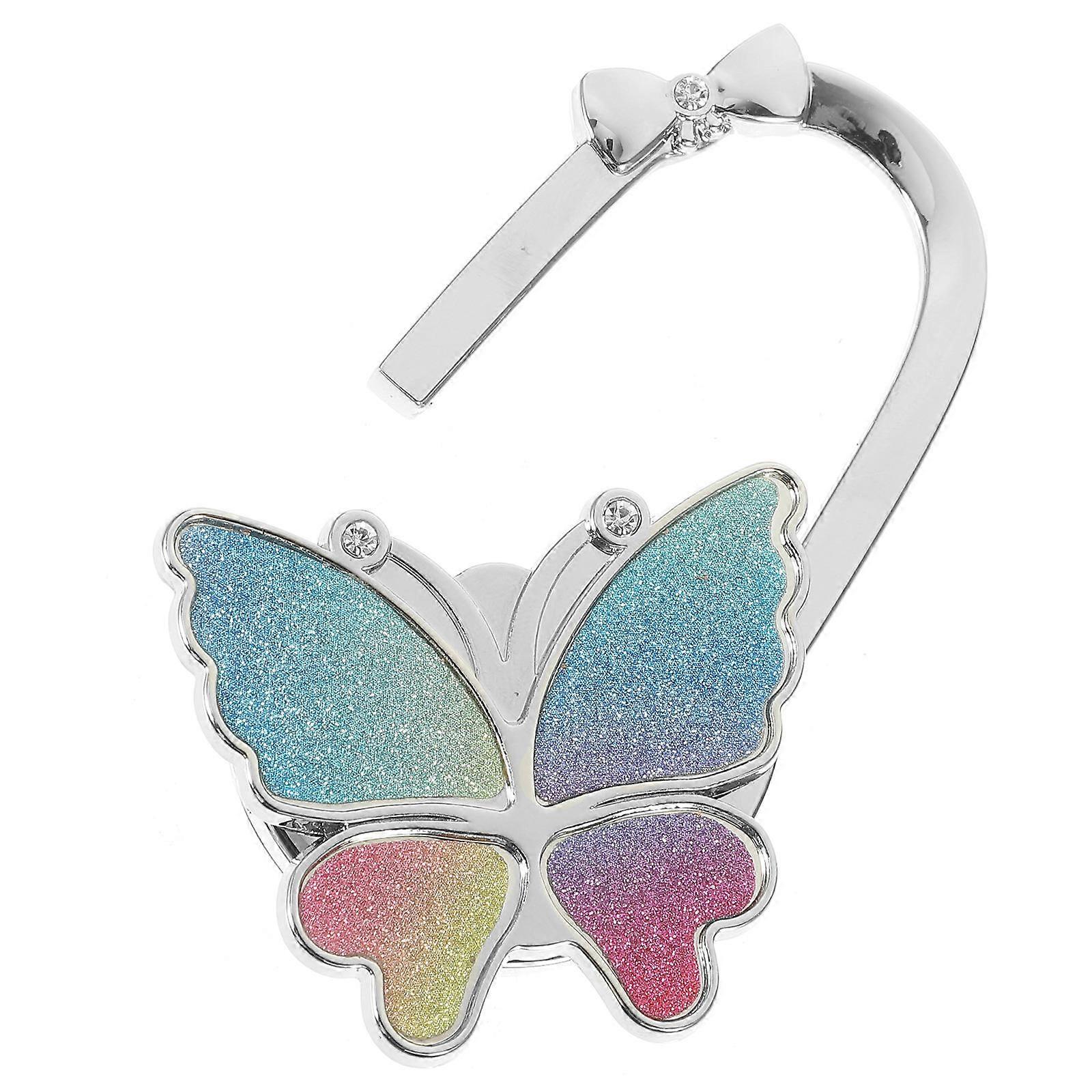 Portable Purse Hook for Desk 3Pcs Butterfly Bag Hook for Hanging