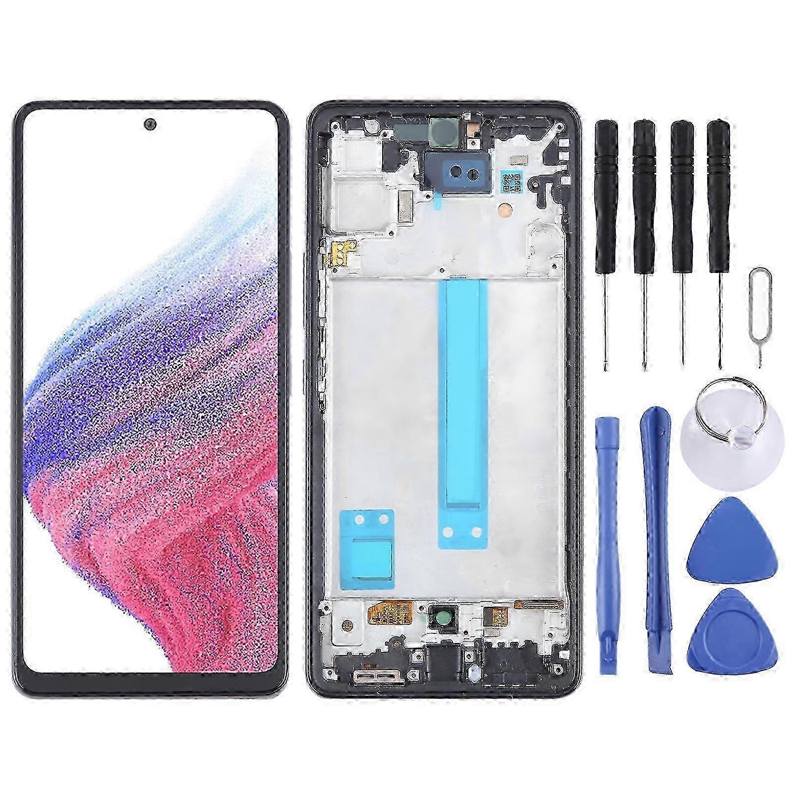 Samsung Galaxy A53 5G用LCDスクリーン(フレームとデジタイザー付き)