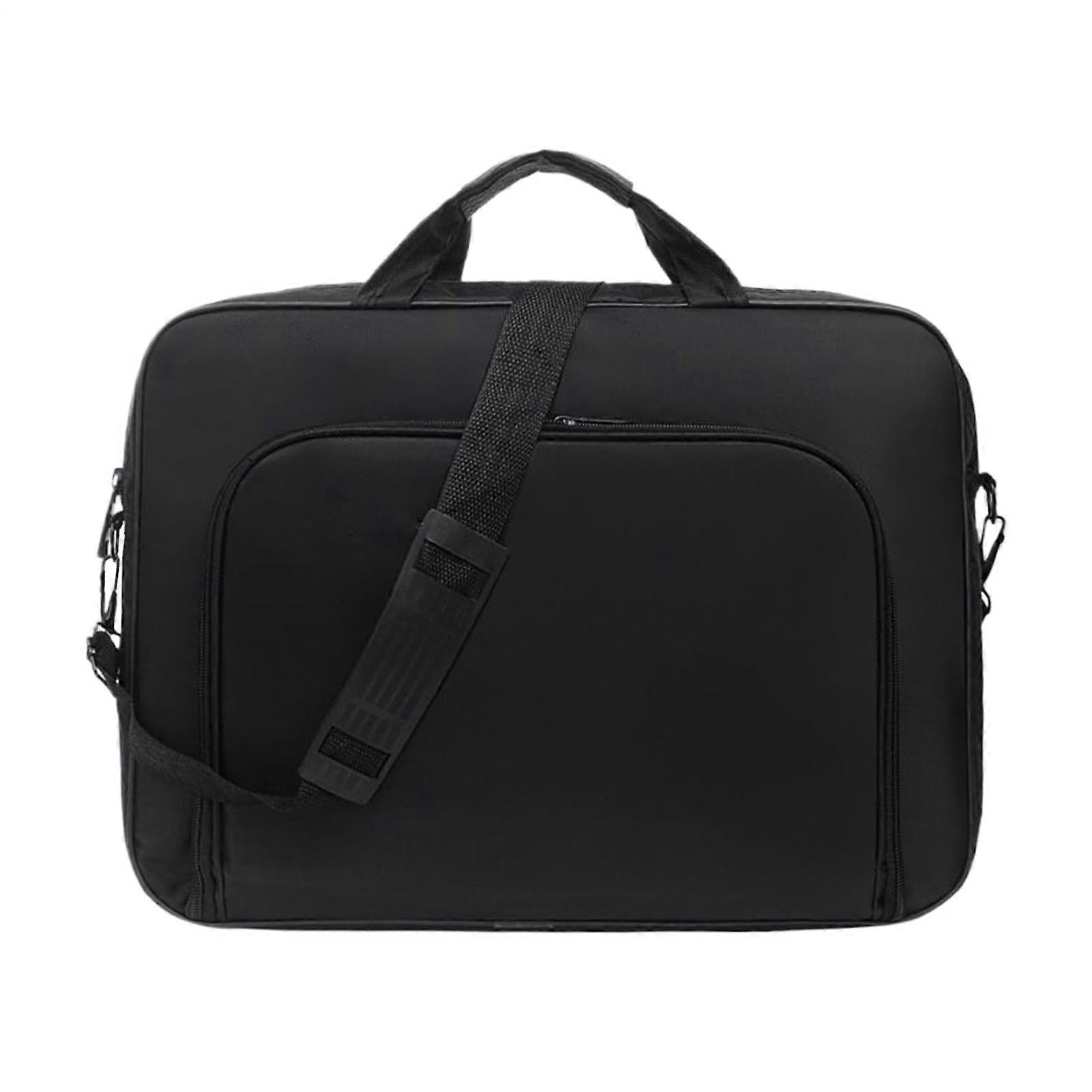 Laptop Bag Waterproof 15.6Inch Large Capacity Shoulder Bag For Business Or Casual Use Charger Camera File Compartments