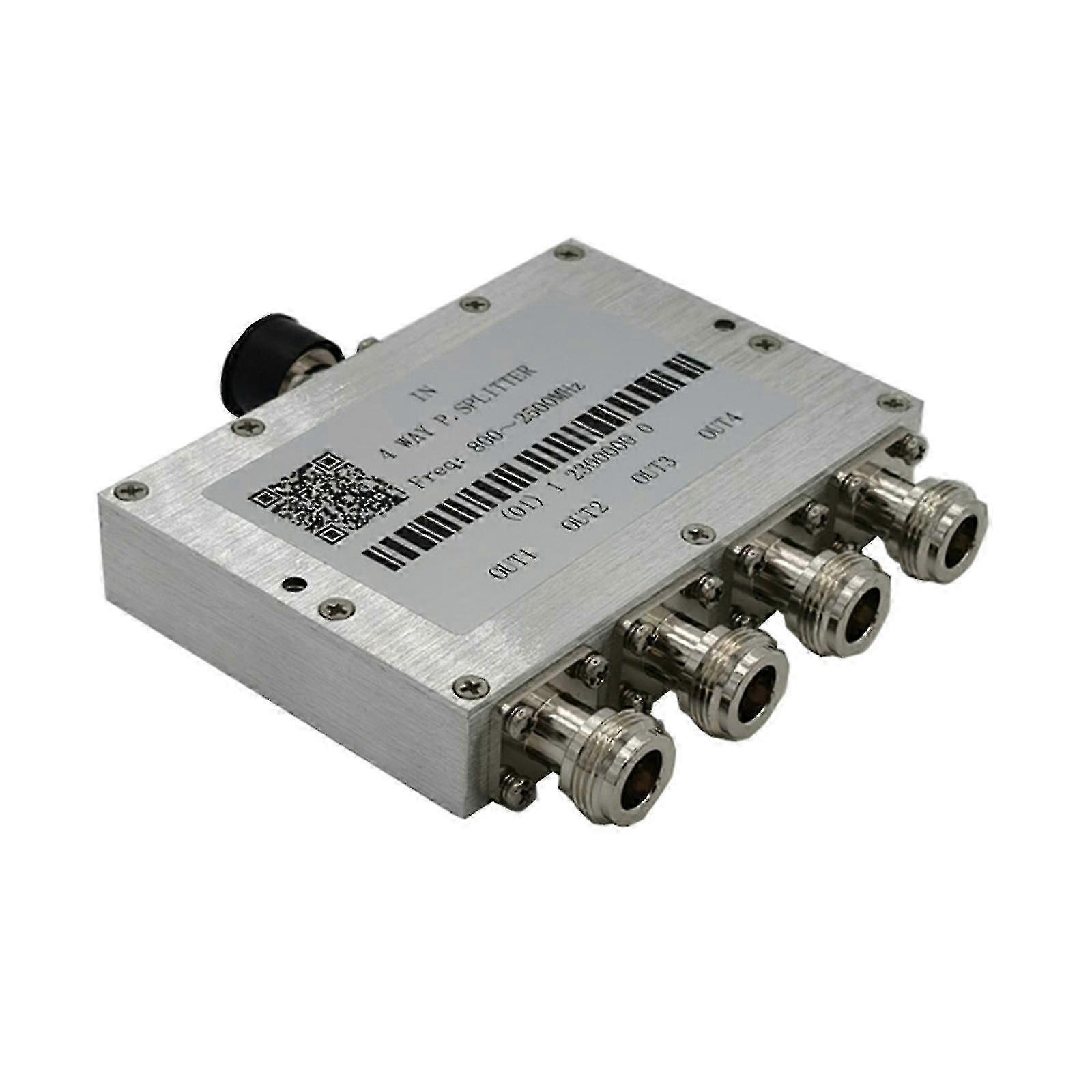 4-way Power Splitter 800-2500mhz N Type Signal Repeater