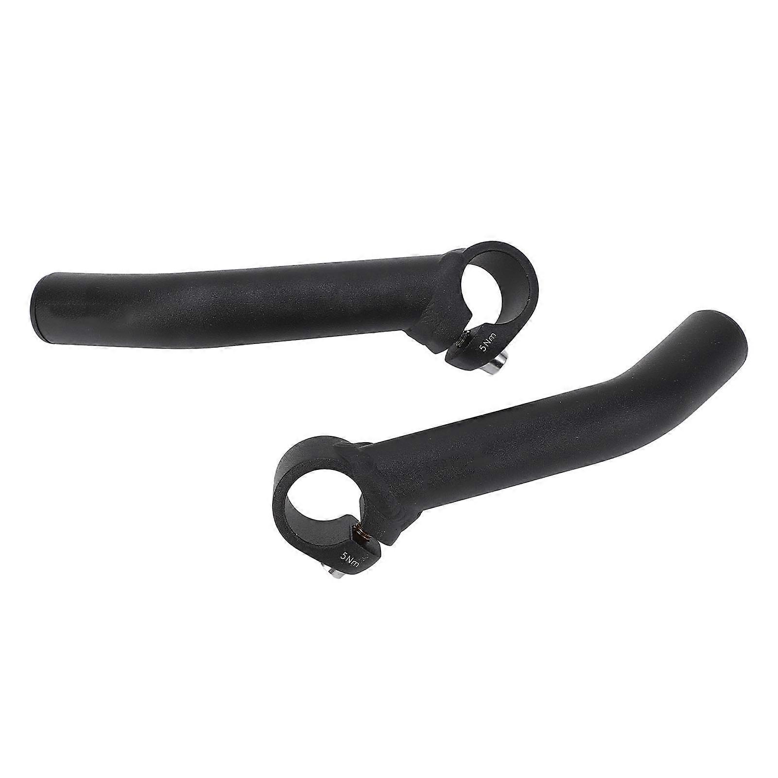 Bike Handlebar End Aluminum Alloy Labor Saving Lightweight Comfortable Grip Bike Horn Bar Extender End for Rest Long Distance Riding BE 16 Welded Mod