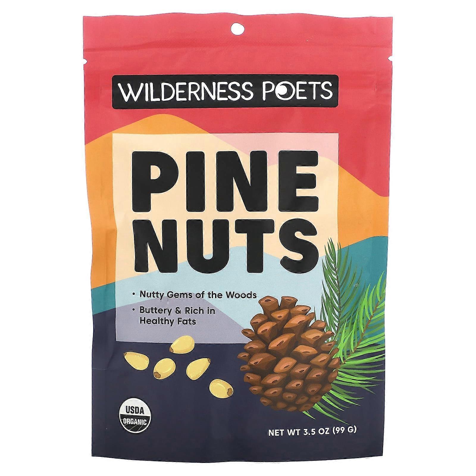 Organic Pine Nuts, 3.5 oz (99 g)