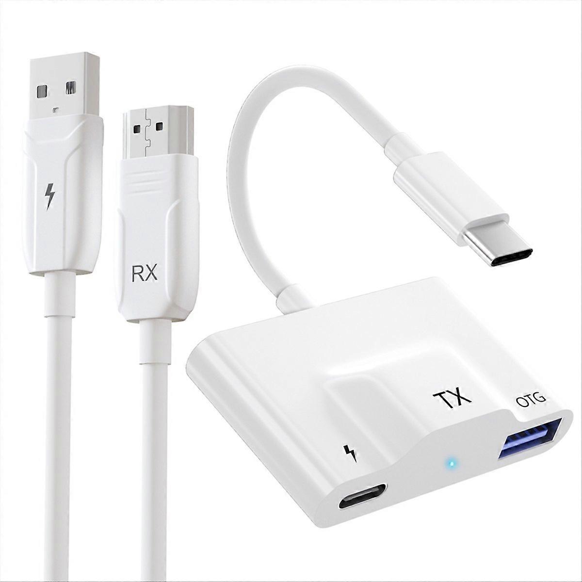 Transmitter and Receiver,USB C Wireless -Compatible,B