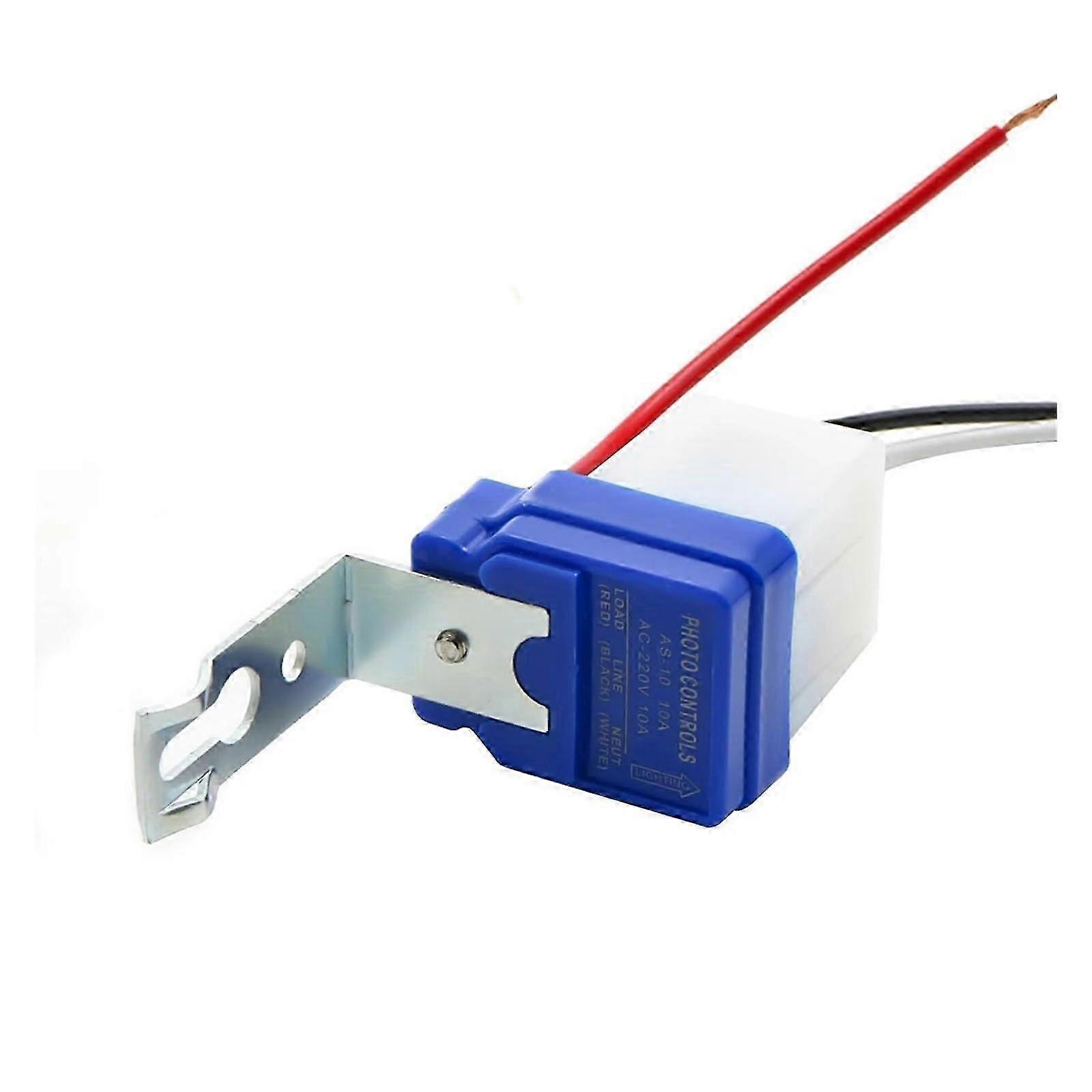 AS-10 Automatic Photocell Street Lamp Light Switch Controller AC 220V 50-60Hz 10A Photo Control Sensor Switch