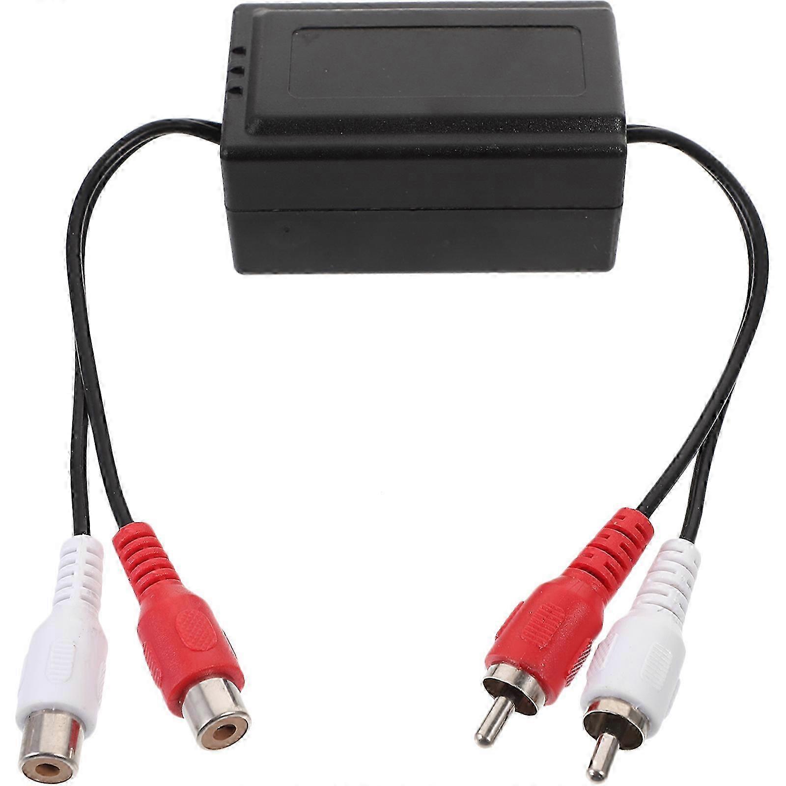 Ground Loop Isolator Ground Loop Hum Eliminator Car Amplifier Noise Isolator 25-26s