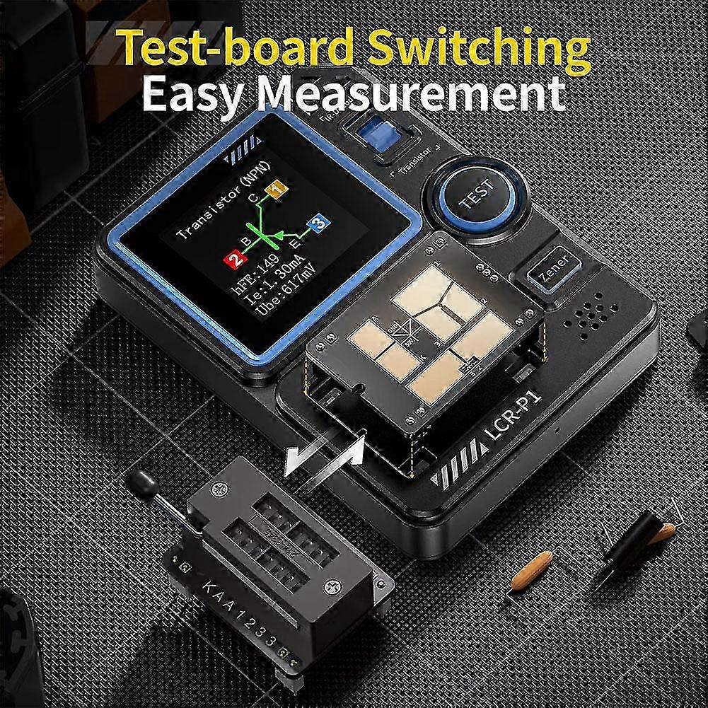2025 FNIRSI LCR-P1 Transistor Tester Diode Triode MOSFET NPN PNP SMD LCR ESR Meter