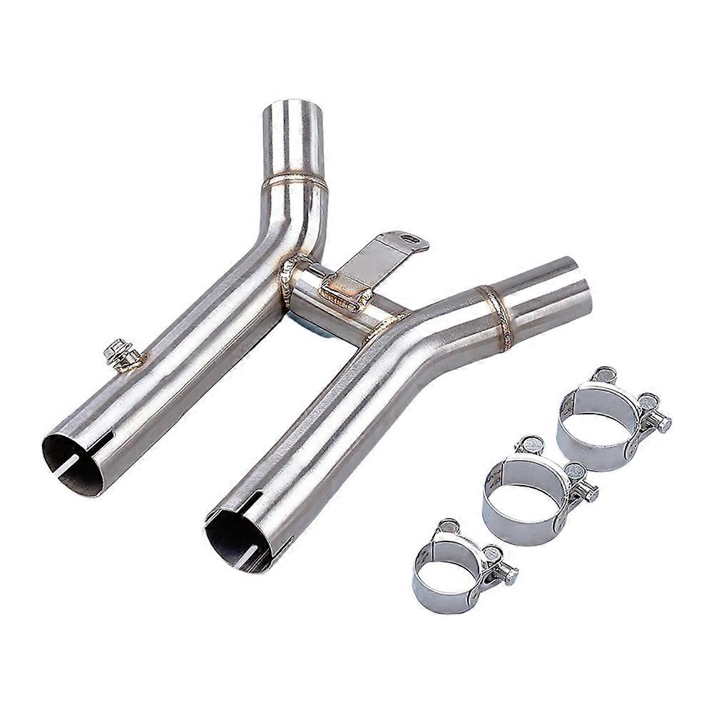 GSXR1300 Rustfritt Stål Lyddemper Eksos Midtleddrør for Suzuki GSX1300R GSX 1300R 1300 R 2008 - 2020