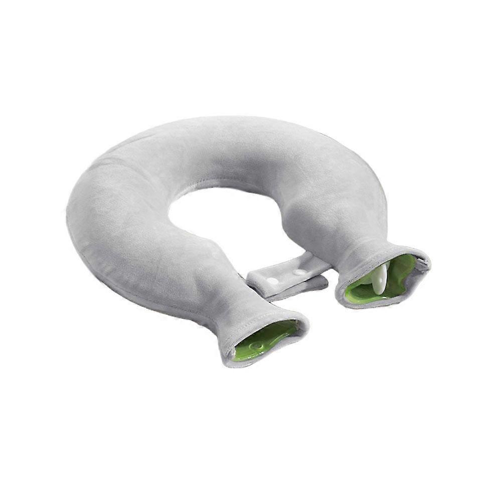 Neck Hot Water Bottle with Removable Fleece Cover, Wrap Around Hot Water Bottles