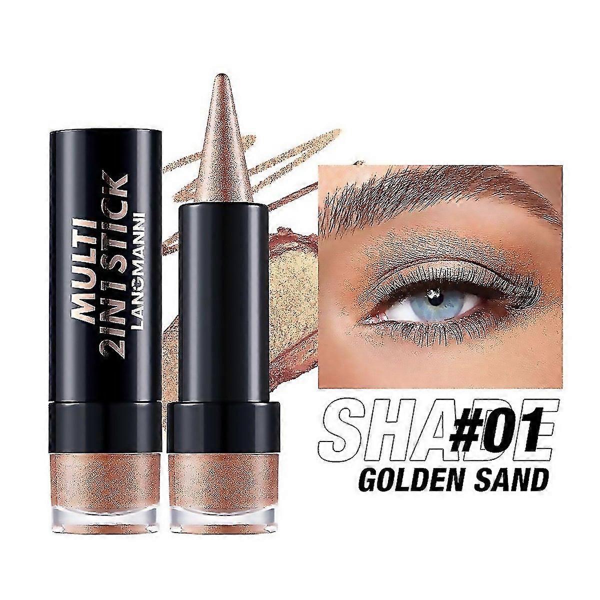 For Pointed Eyeshadow Stickdualend Design With Creamy Gellonglasting Multiuse Colorful Eyeliner Penc