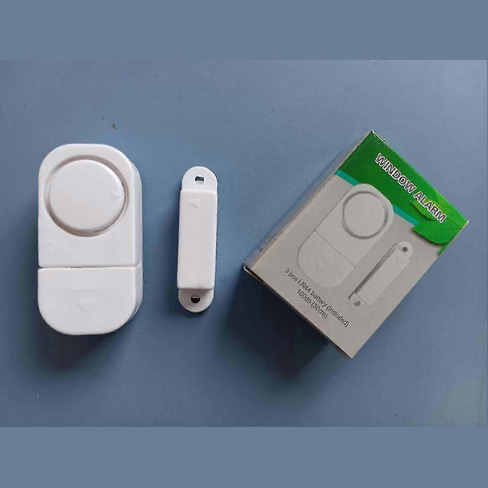 Boxed Door and Window Alarms with Magnets Featuring Minimal Defects for Export