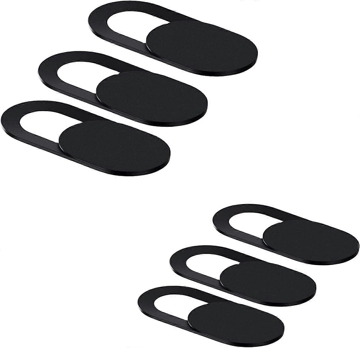 Webcam Cover Slide (6 Pack) 0.03 Inch Ultra-Thin Web Front Camera Cover for Laptop, PC, Desktop, Smartphone, Tablet,