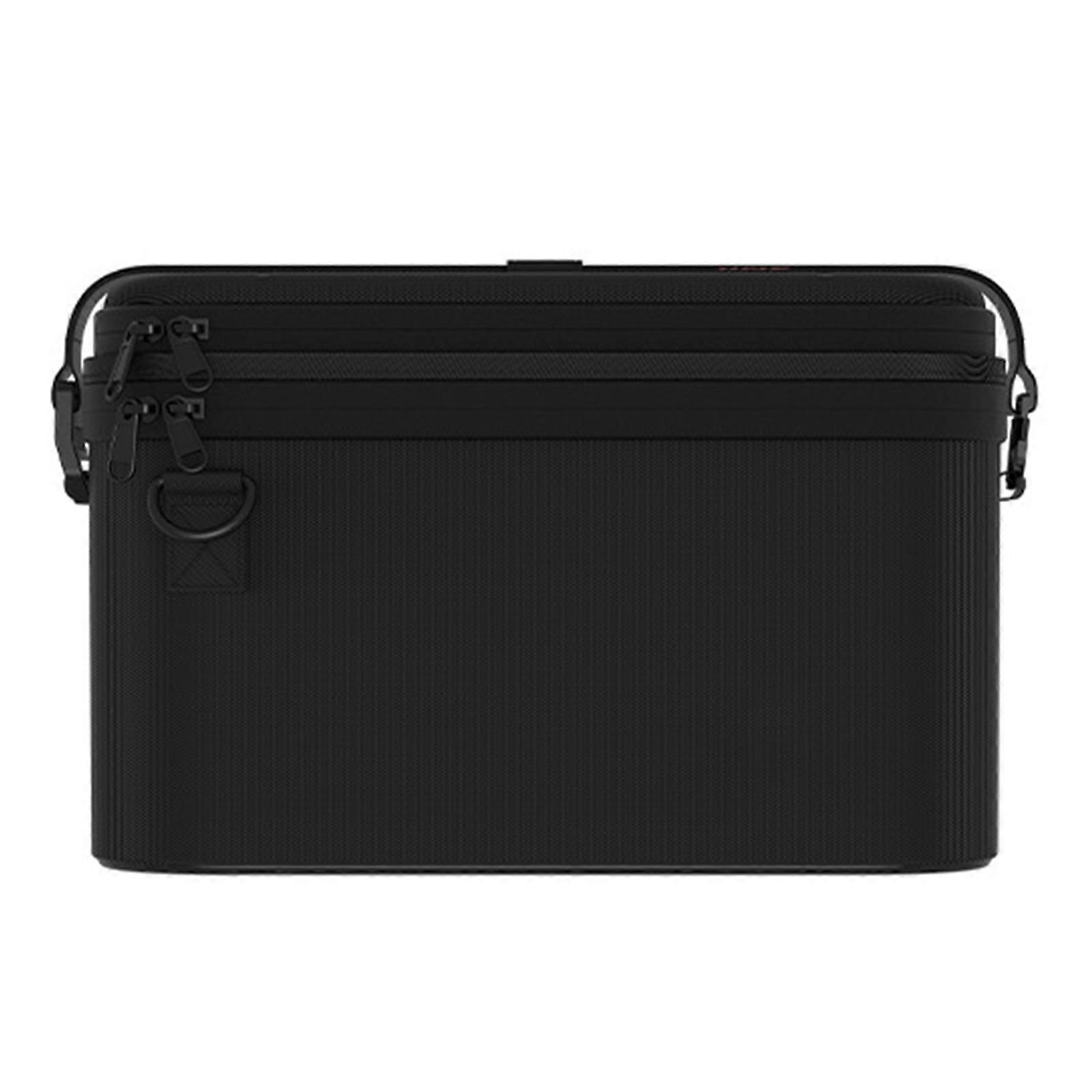 Split Hard Shell Carrying Case For NS2 Console And Accessories With Removable Layers And Adjustable Shoulder Strap Multicolor