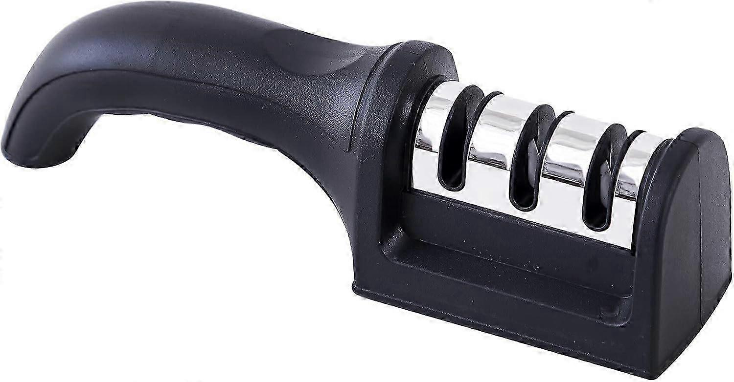 Knife Sharpener Handheld 4In1 Knife And Scissors Sharpener For Kitchen Use, MultiFunction Compact Sharpening Tool