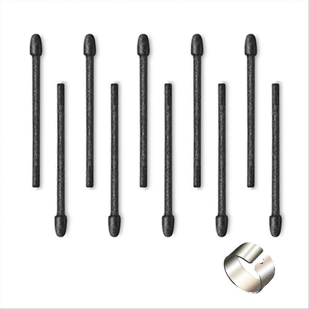 Stylus Tips Replacement suitable for AINOTE Air 2 Pen Fiber Nibs suitable for AINOTE Air 2 E-Ink Tablet with Clip 10P