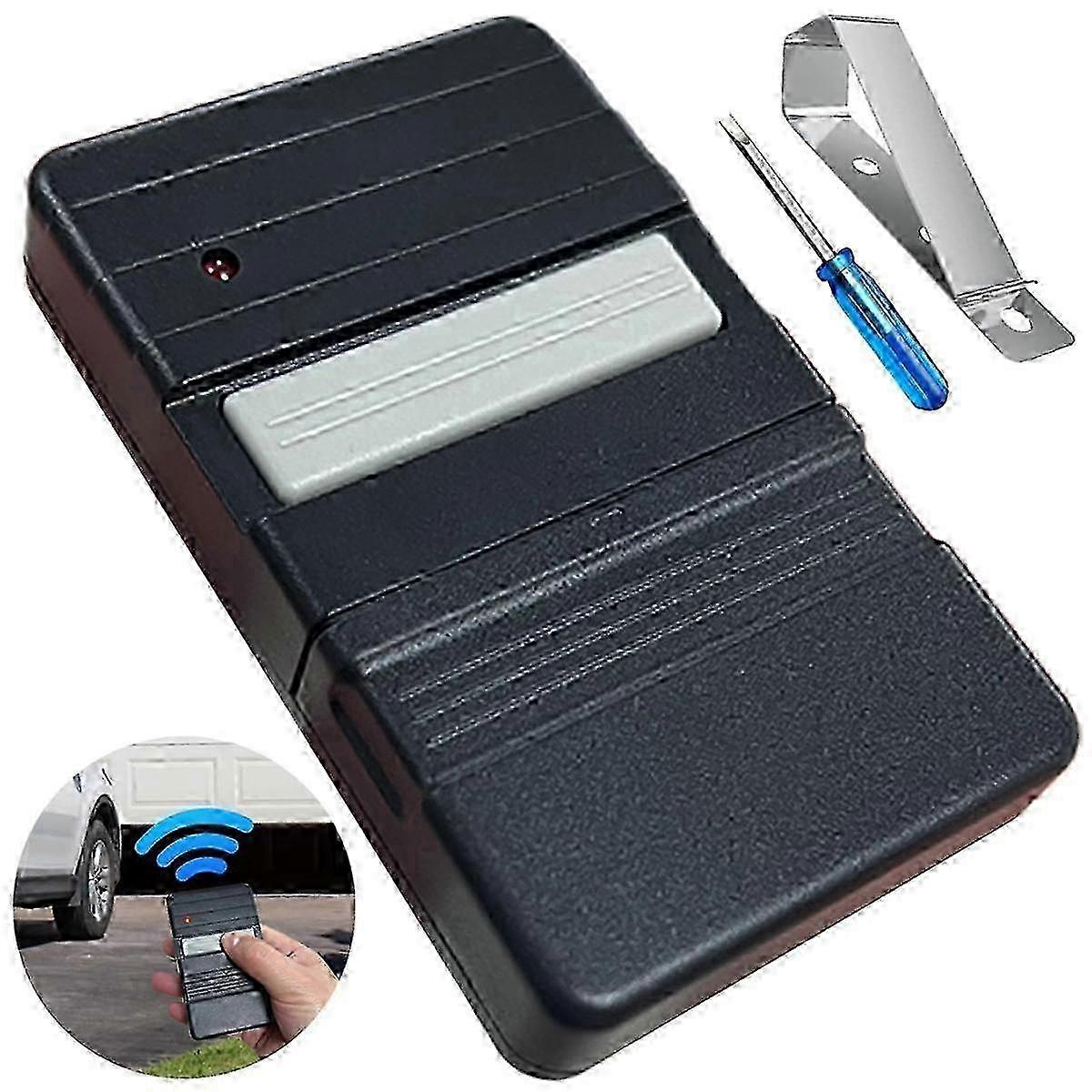 Garage Door Opener Remote Control for Genie 390MHZ Overhead Door Opener Remote Sensor 9/12 Dip Switch