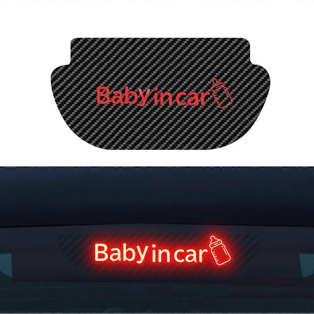 For Tesla Model Y Brake Light Projector High Visibility LED Safety Ground Signal Easy Install Energy Saving