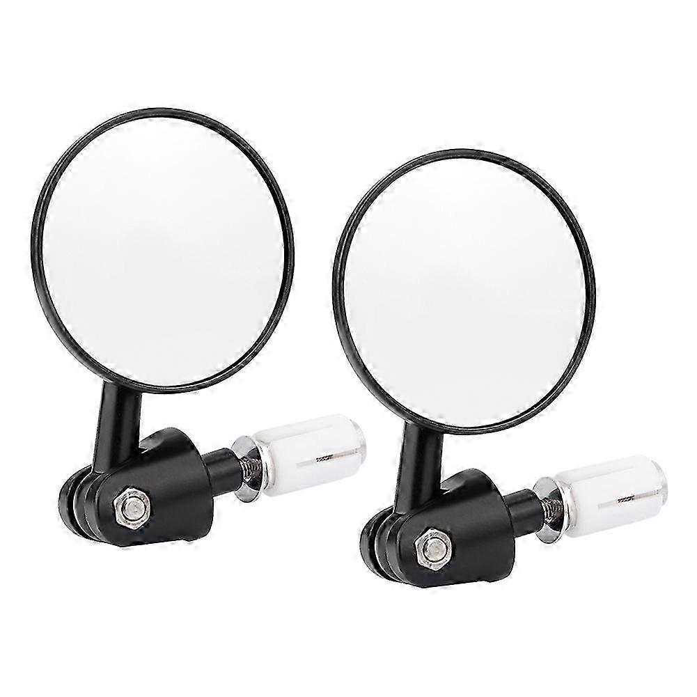 2Pcs Motorcycle Modified Folding Handlebar Rearview Mirror Reflective Side Mirrors 22mm Edition 1107