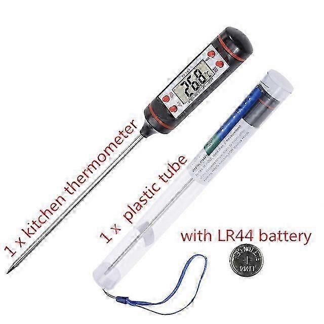 Electronic Digital Thermometer Instruments meter Food Probe Kitchen Cooking Meat Temperature instruments with Holder