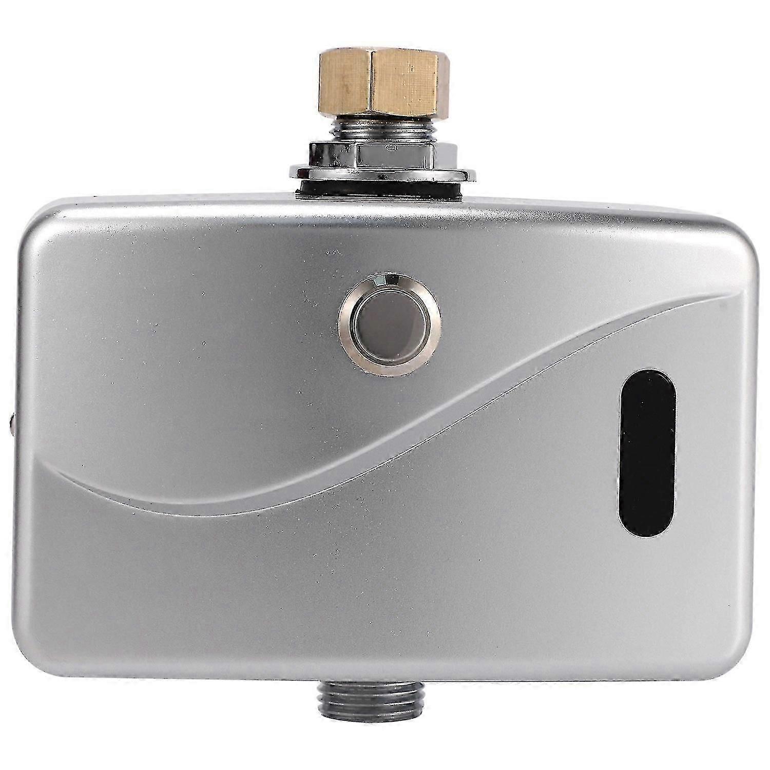 Automatic Electric Urinal Flush Valve Sensor&Manual 2 Function Exposed Wall Mount DC6V Urine Flushi