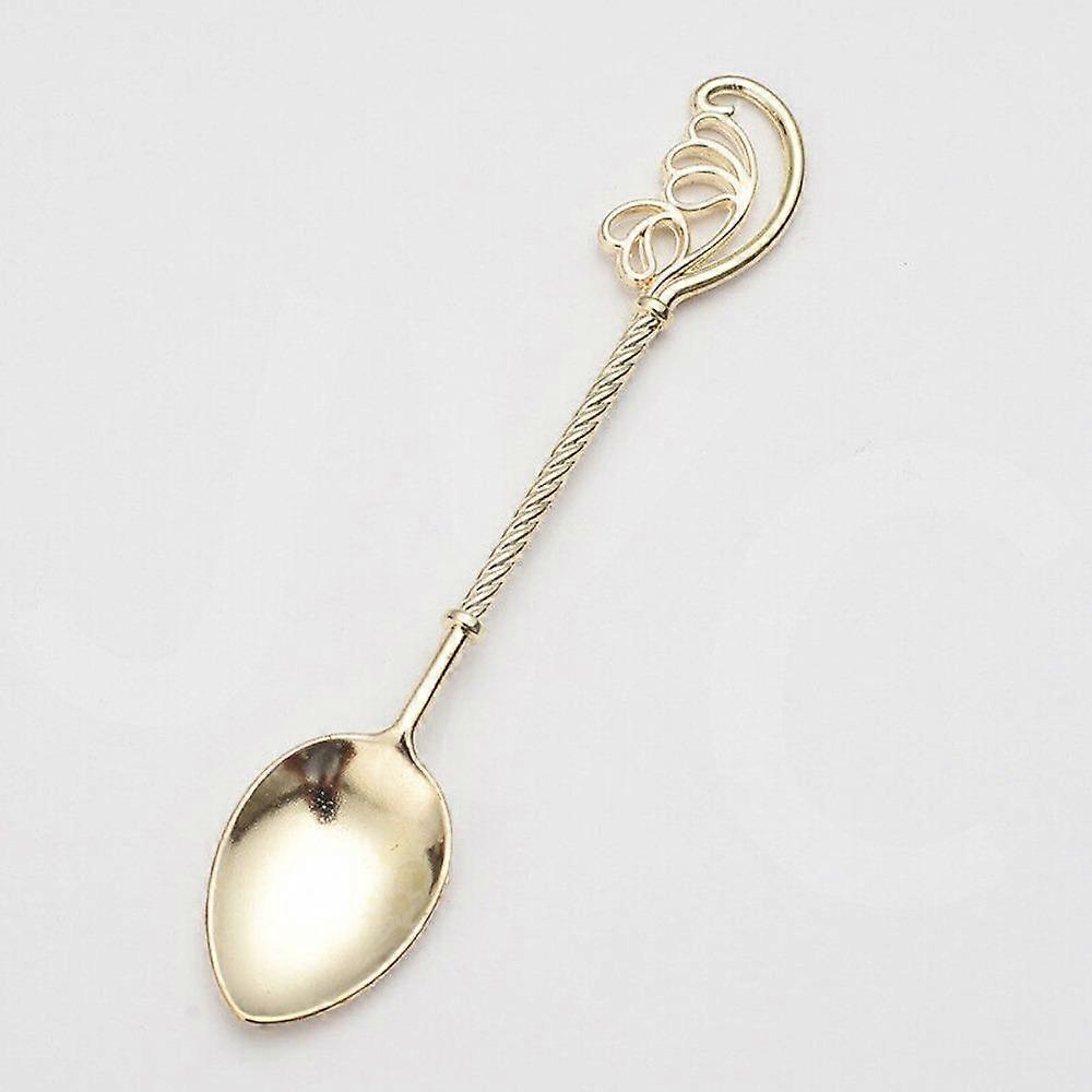 Tableware Coffee Spoon Vintage Alloy Soup Spoon New Teaspoon