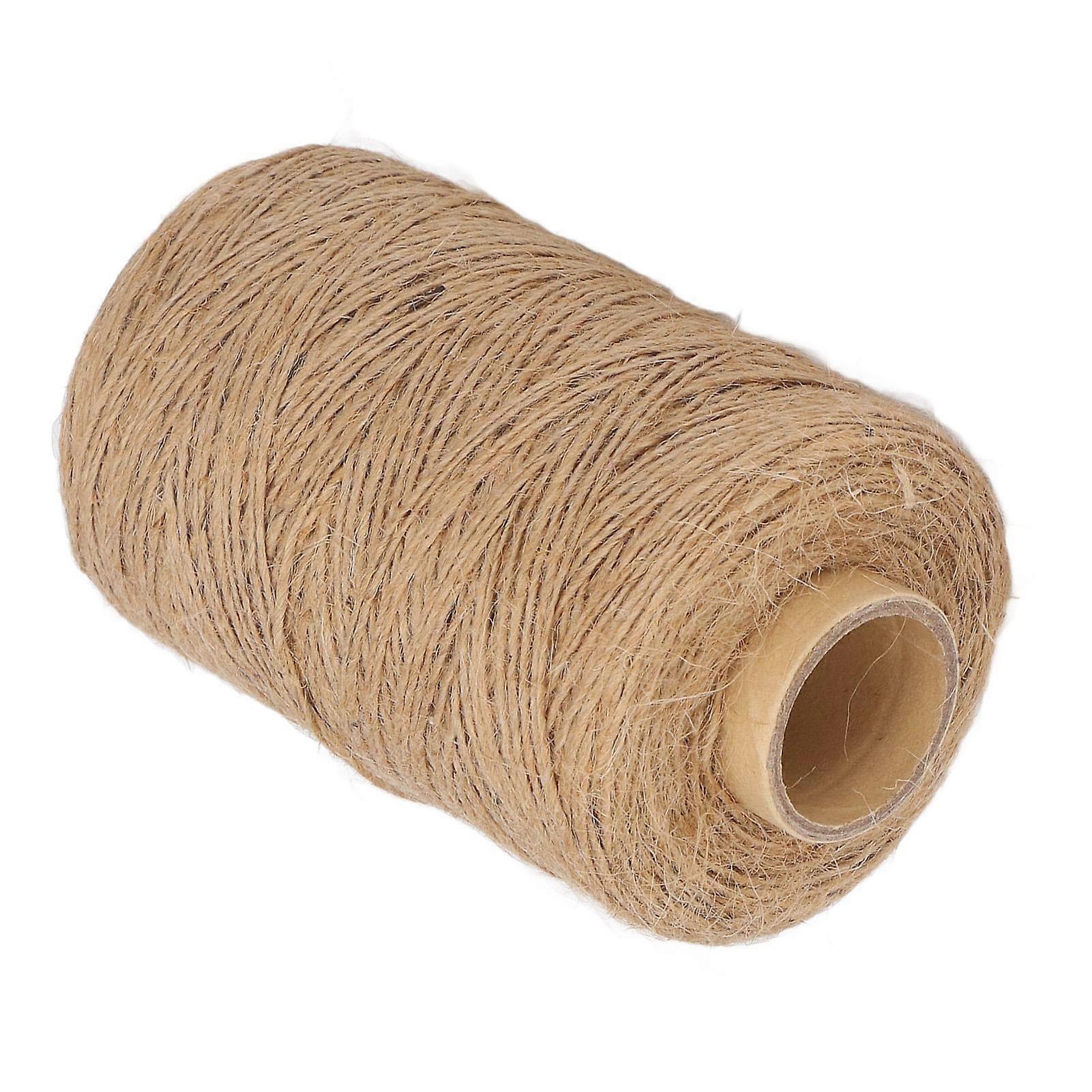 Jute Twine 300M Length 1mm Diameter 1 Strand Jute String Rope DIY Handcraft Accessory Home Decoration