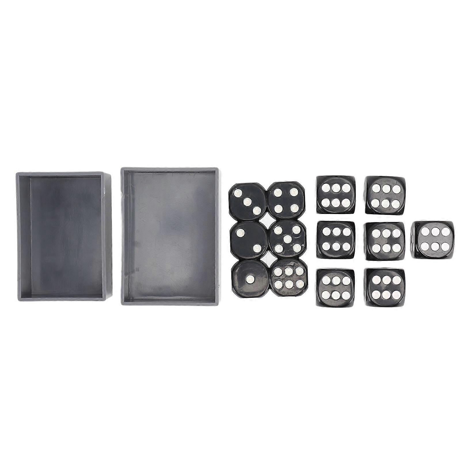 Magnetism Tricks Dices Set Amazing Stage Perform Conjuring Tricks Props with Storage Box