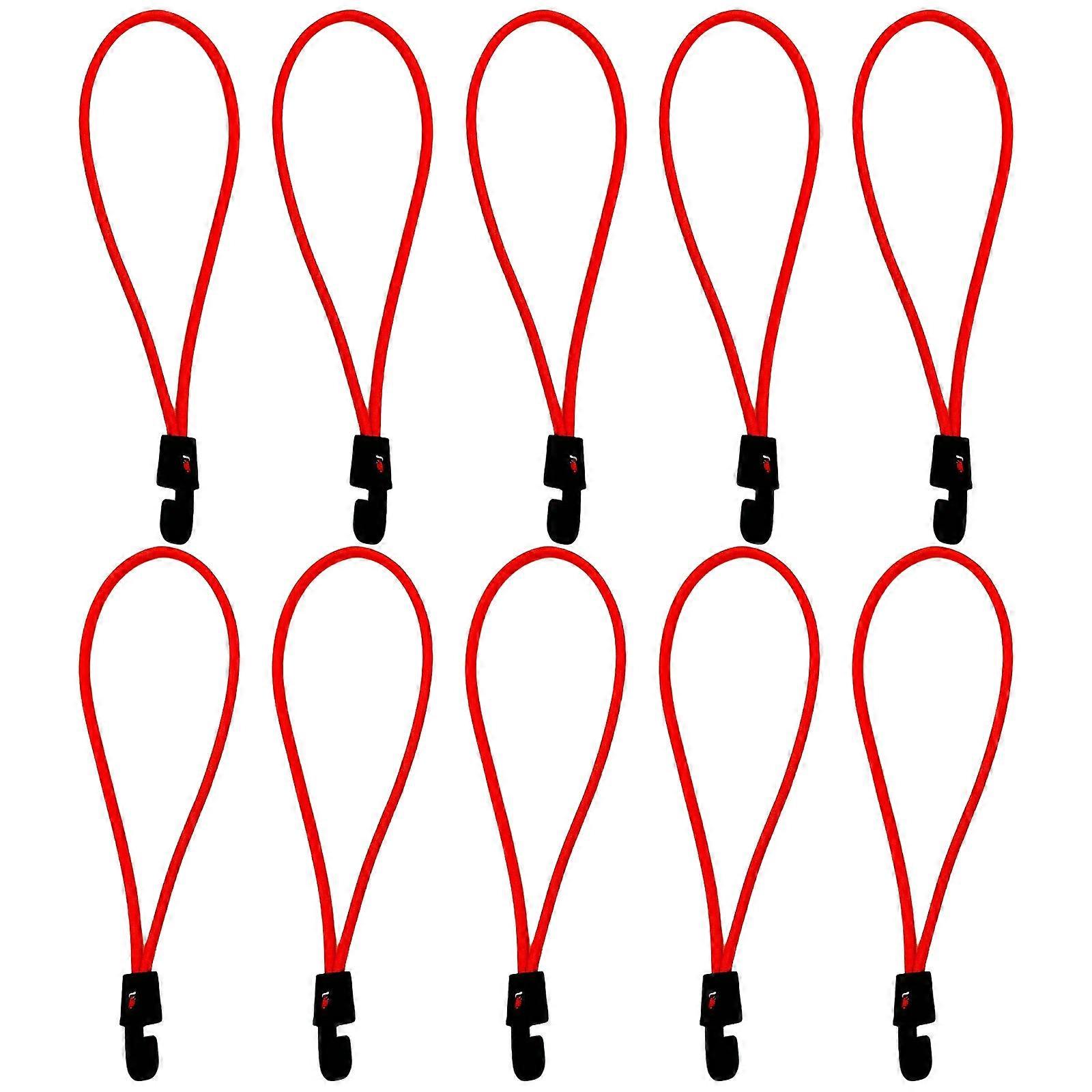 Compacts Bungee Cord Multifunctional Rubber Tensioner with Hook for Motorcycles Rack Travel Gears Secure Fastening  30cm