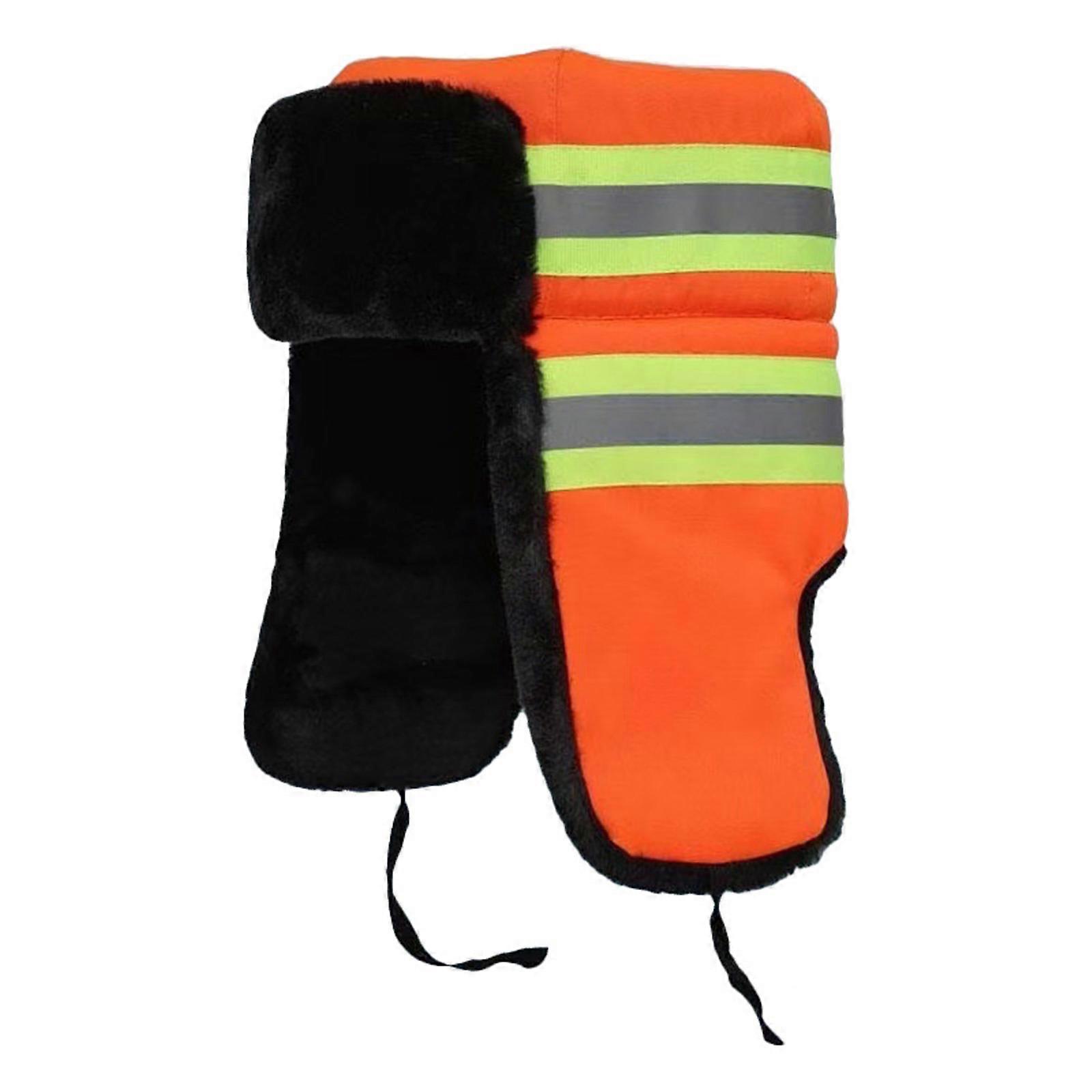 Lightweight Reflective Winter Hat With Ear Coverage Cold Weather Protection Breathable Polyester For Hiking Commuting  Picture style