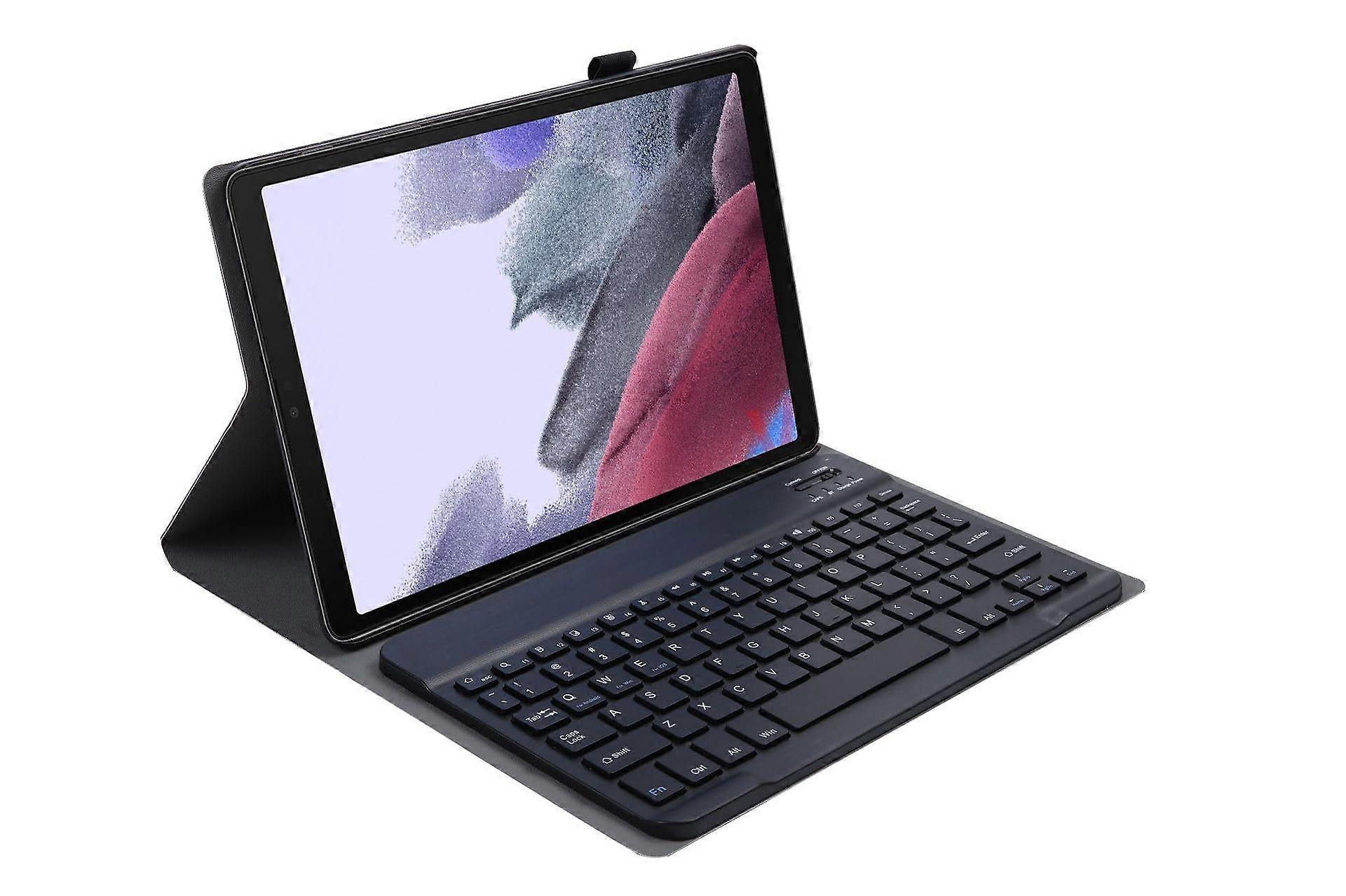 8.7 Keyboard Case with S Pen Holder, 3 Angle Leather Folio Cover and Detachable Wireless Keyboard