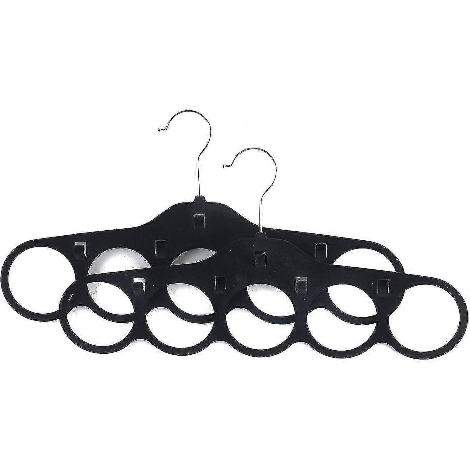 Black Scarf Hanger With Non-slip,2pcs