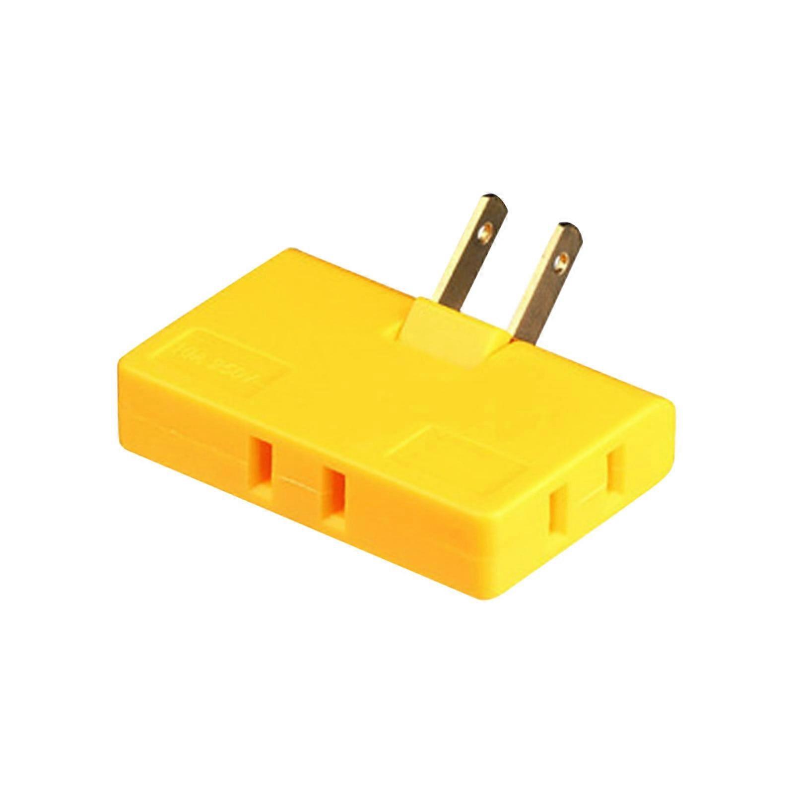 Kayannuo Christmas Clearance Multi-head Plug Converter, Compatible with Various Plugs, 3-Term 2-Claw Flat Triangular Socket, 2-Hole Long & Empty