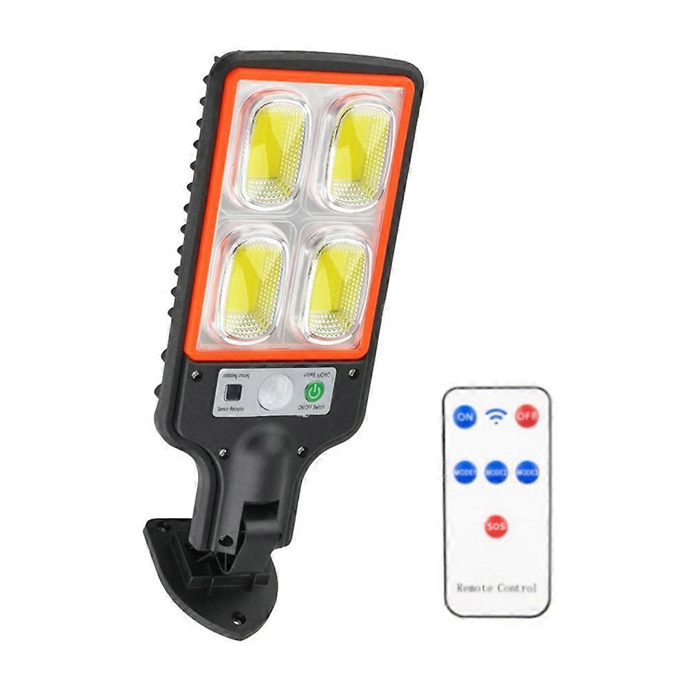 A-Solar Outdoor Lights-Motion Sensor Solar Powered Lights3 Modes-with Remote Control-Wall Security Lights