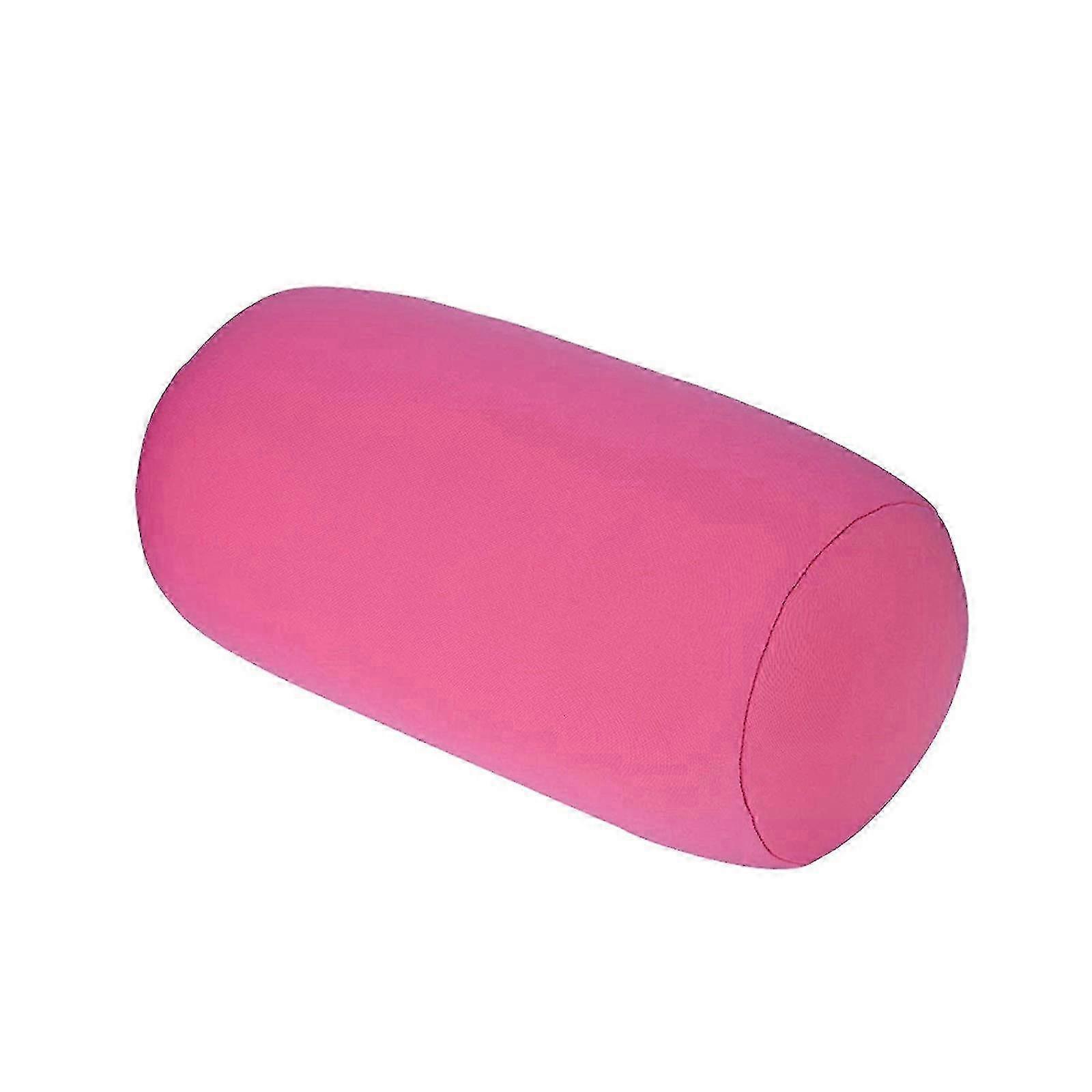 Microbead Roll Pillow for Home & Travel - Neck and Head Support