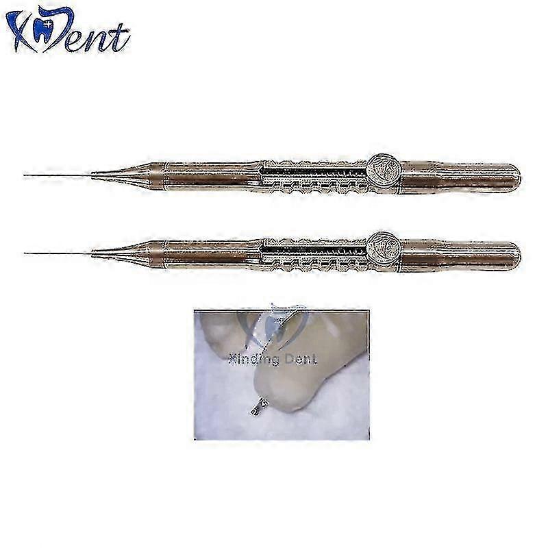 Endodontic broken file remover kit for dental procedures with 4 tips