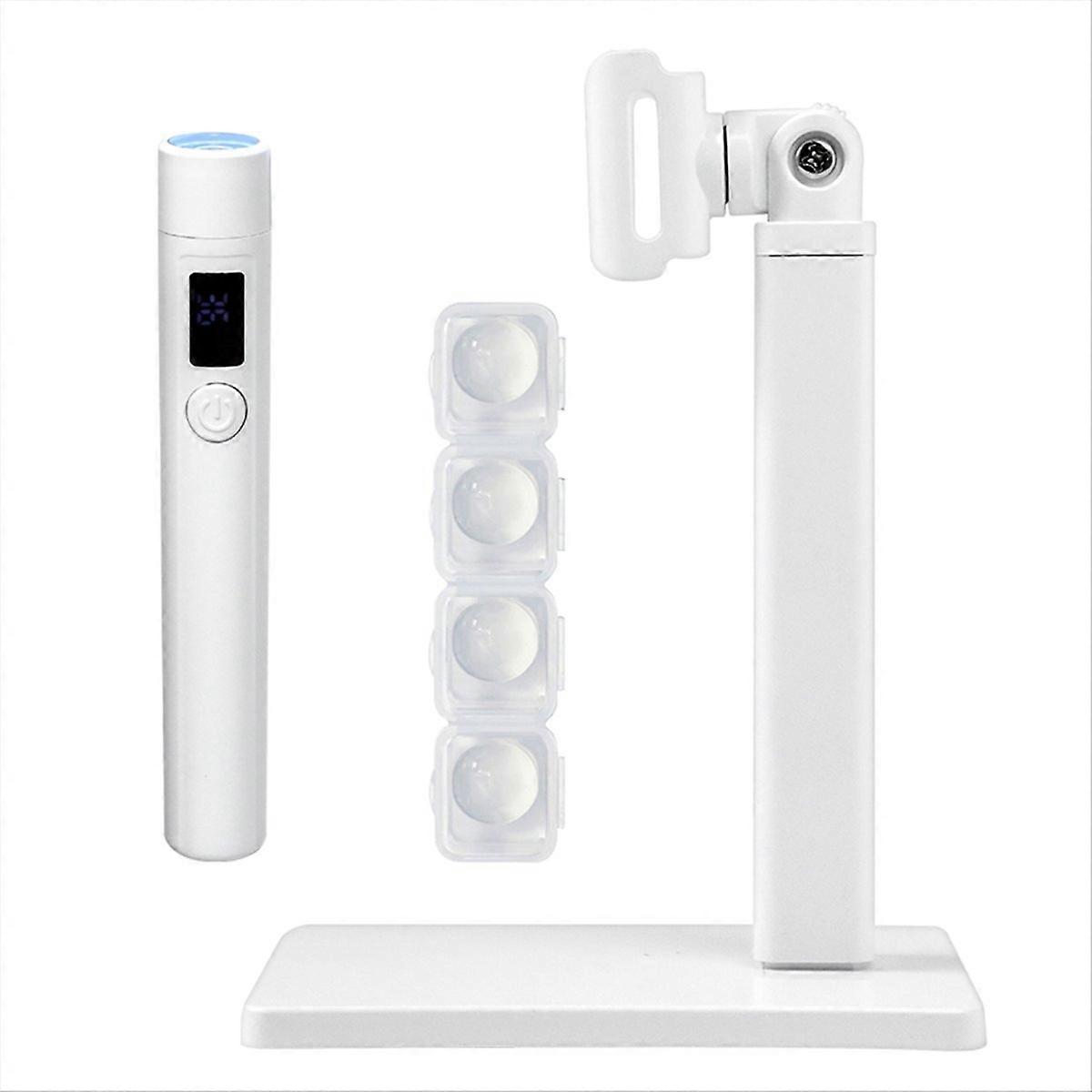 Mini Professional Nail Art UV LED Light with Display Rechargeable